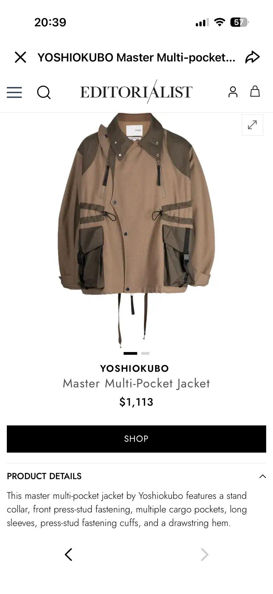 Yoshio Kubo Yoshiokubo Master Multi-pocket Jacket Size US M / EU 48-50 / 2 - 9 Thumbnail