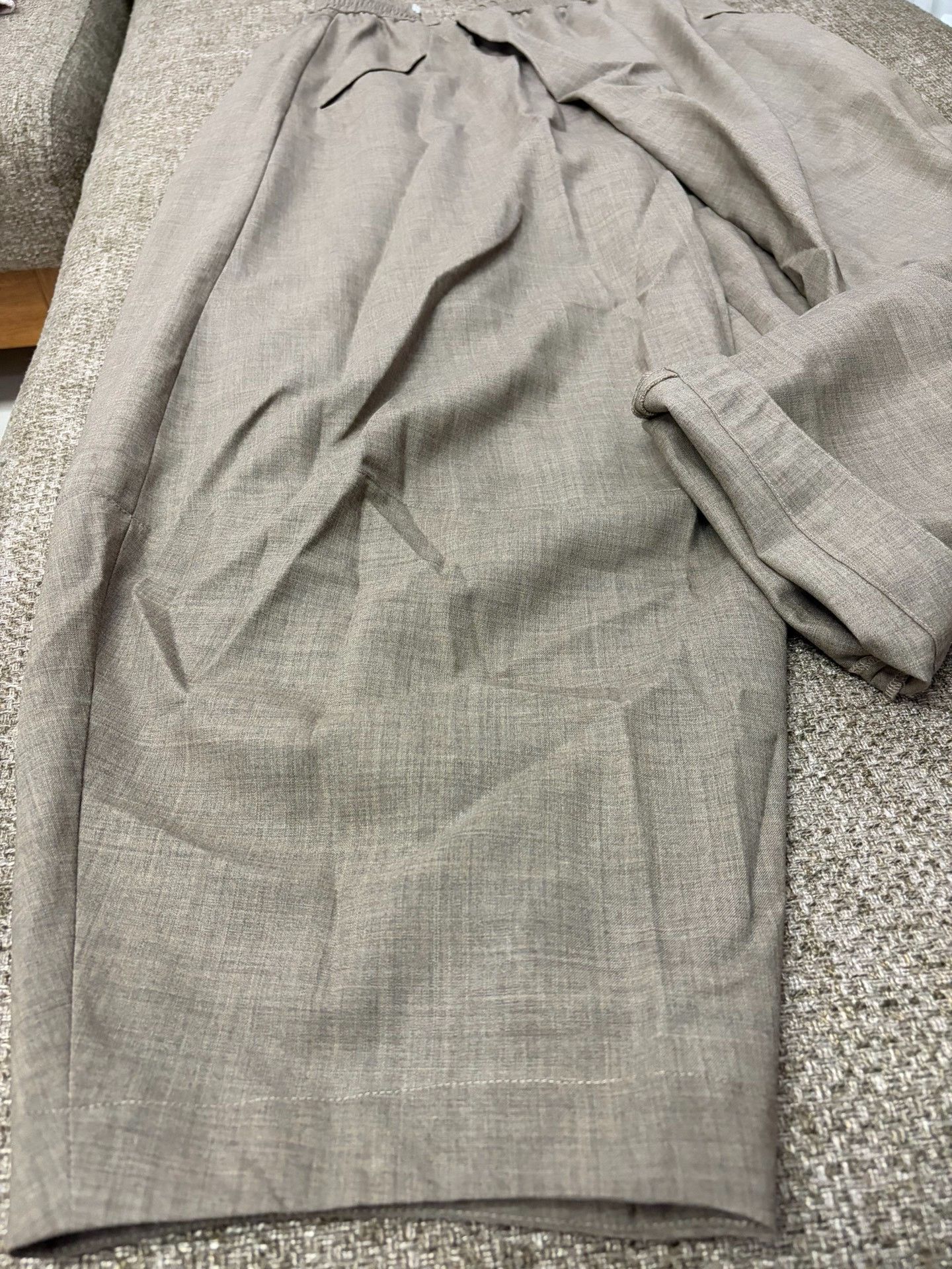 NAMESAKE Namesake Wool Diagonal Placket Trousers Size US 32 / EU 48 - 4 Thumbnail
