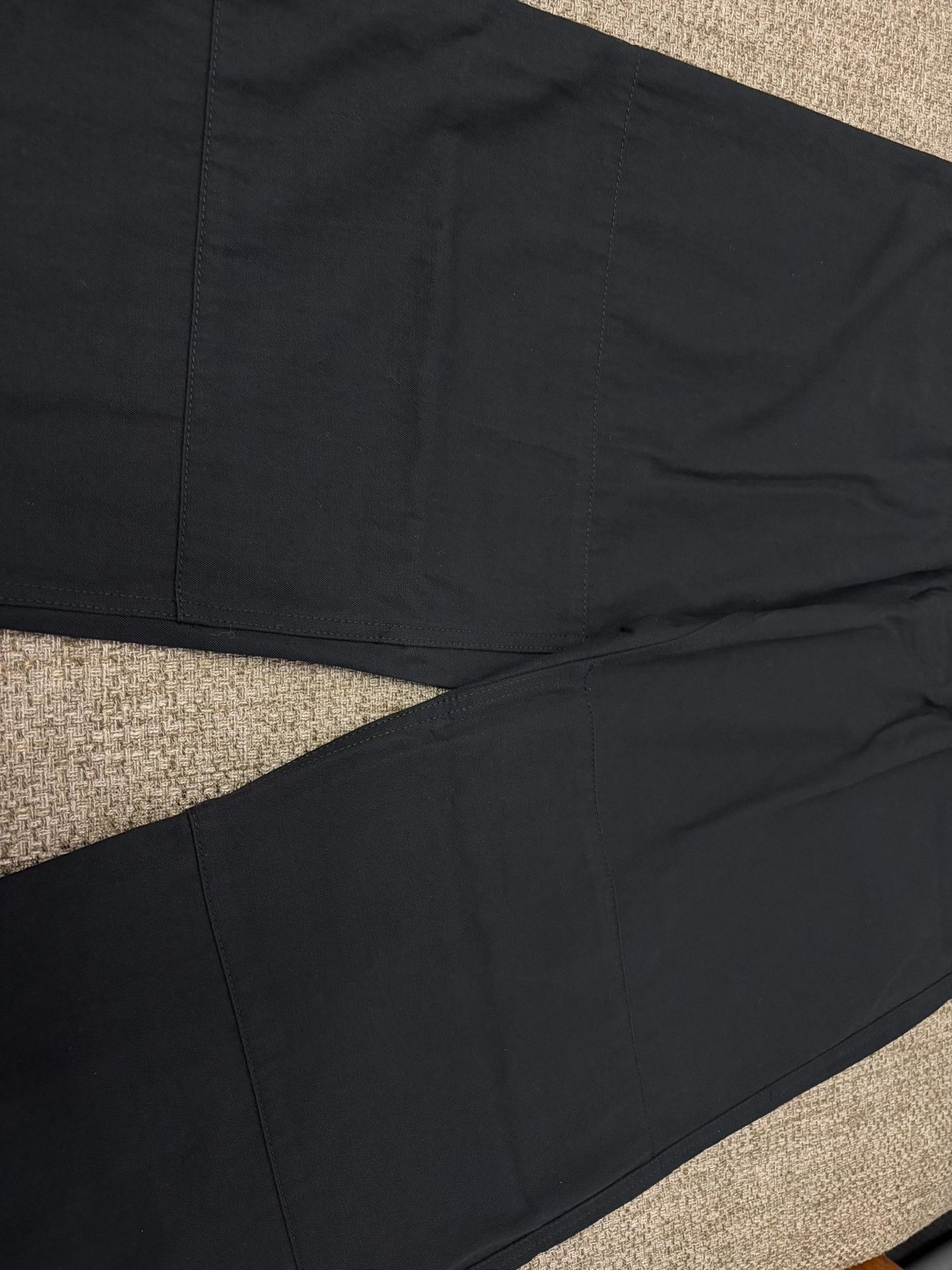 ATON ATON COTTON VOILE SATIN WIDE PANTS Size 40" / US 18 - 6 Thumbnail