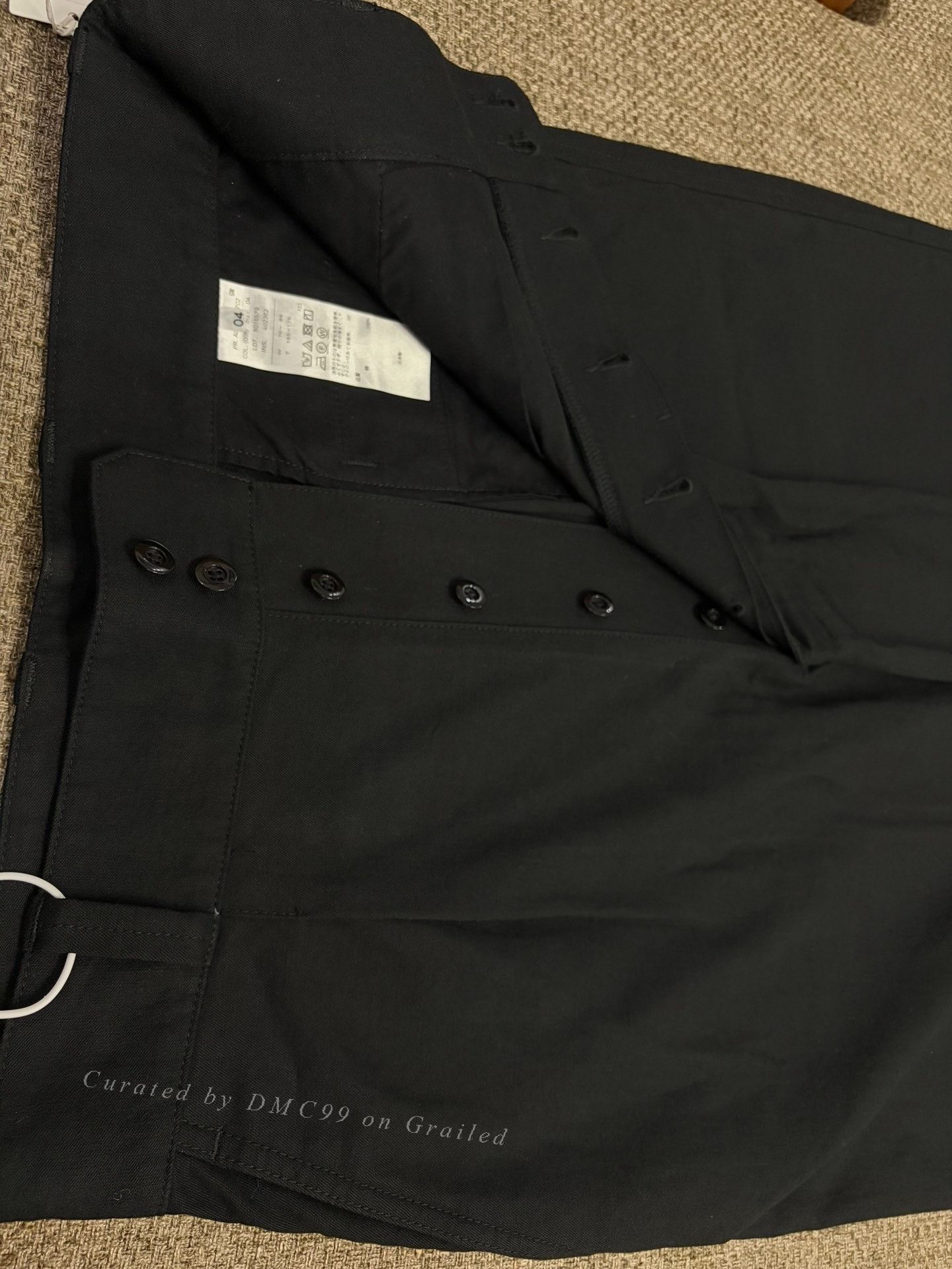 ATON ATON COTTON VOILE SATIN WIDE PANTS Size 40" / US 18 - 5 Thumbnail