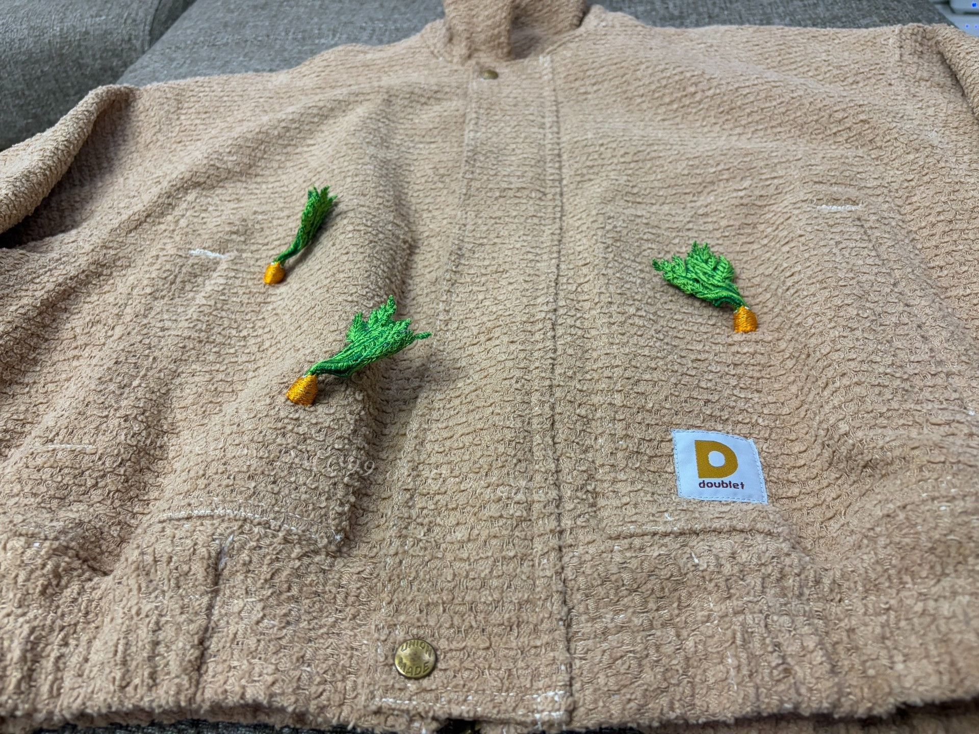 Doublet Doublet 26ss Waffle Knit Carrot Jacket Size US L / EU 52-54 / 3 - 4 Thumbnail