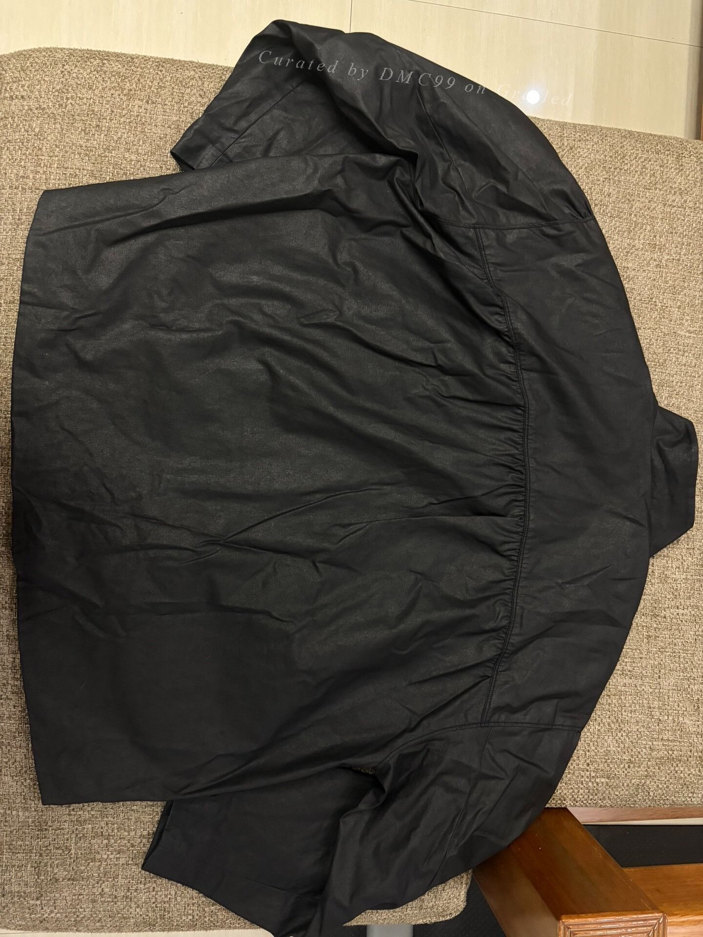 ato Wax Coated Matte Double-Breasted Trench Coat Size US M / EU 48-50 / 2 - 3 Thumbnail