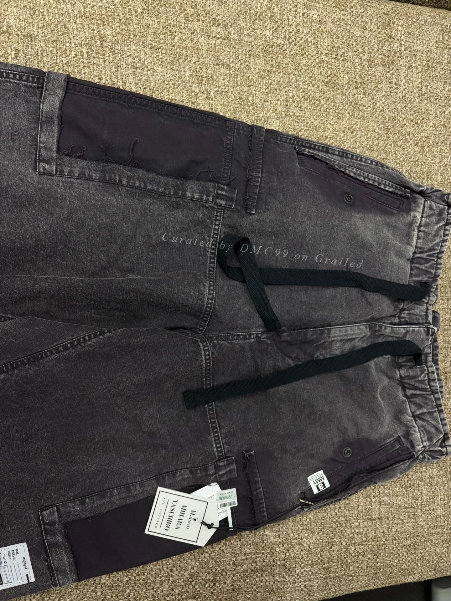 Maison MIHARA YASUHIRO MIHARA YASUHIRO 25SS Distressed Cargo Pants Size US 32 / EU 48 - 5 Thumbnail