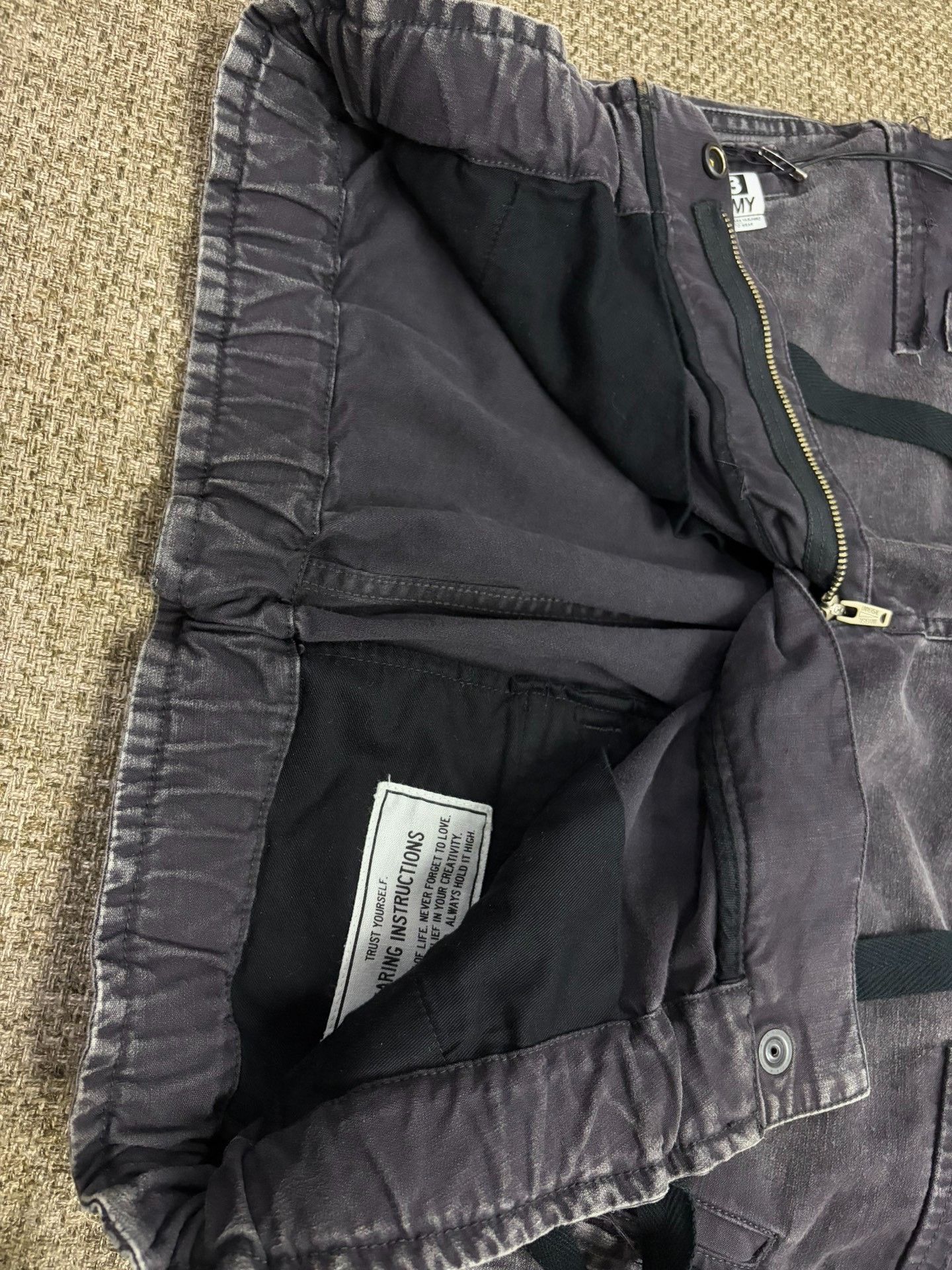 Maison MIHARA YASUHIRO MIHARA YASUHIRO 25SS Distressed Cargo Pants Size US 32 / EU 48 - 6 Thumbnail