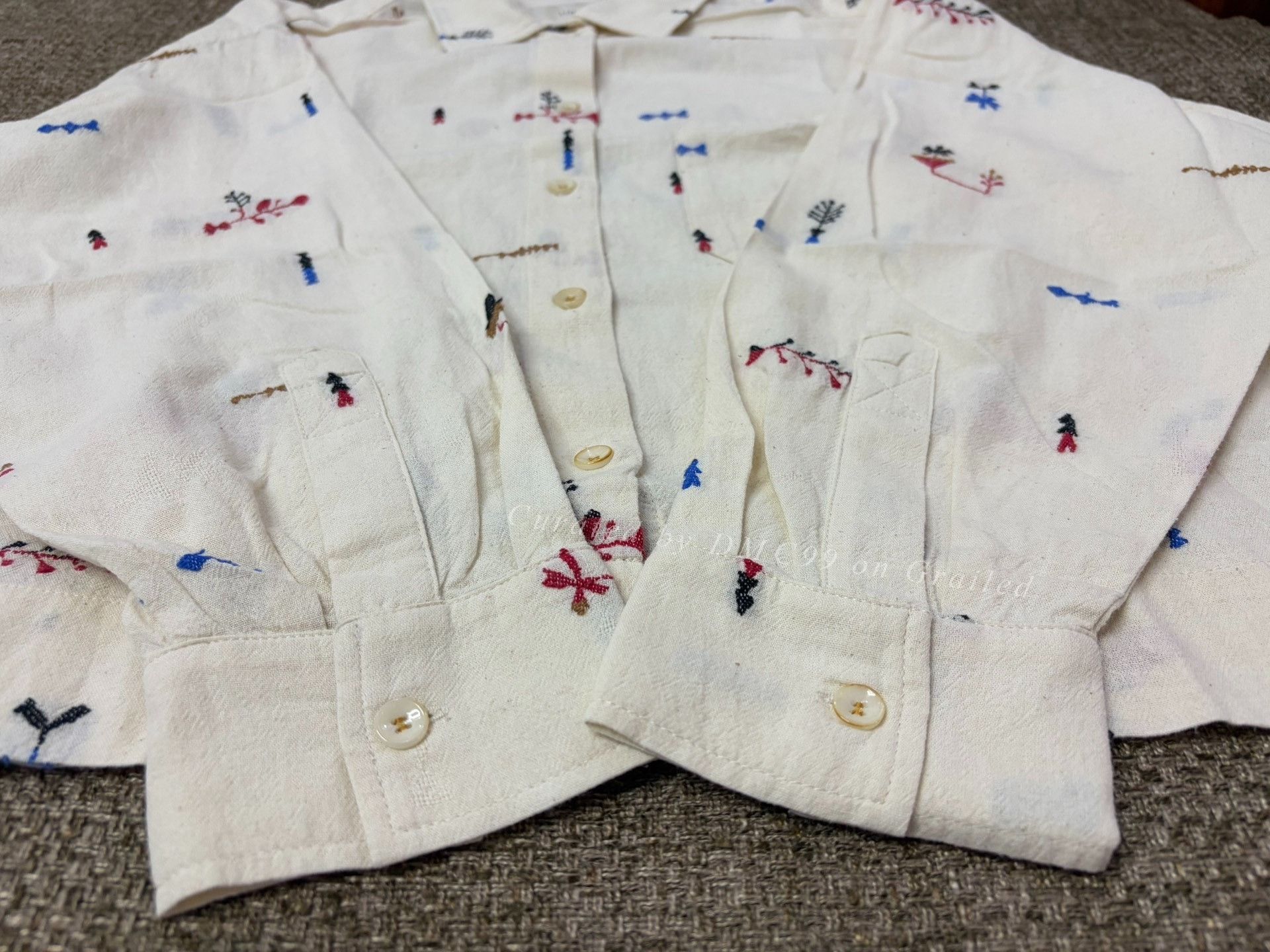 Other Tinsels French Embroidery Long Sleeve Shirt Size S / US 4 / IT 40 - 5 Thumbnail