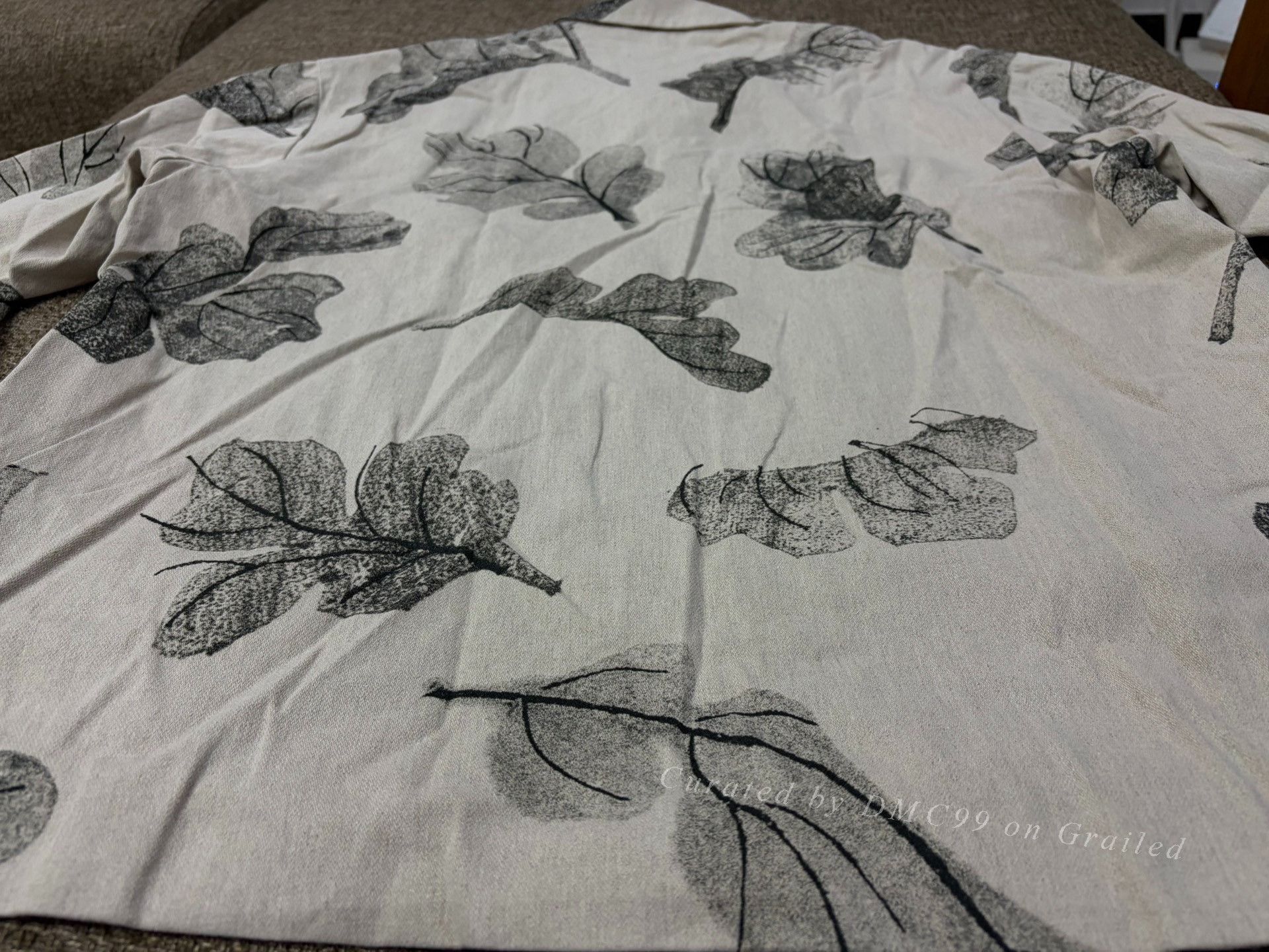Saalt Studio SageSalt Cotton-Linen Ink Print Jacket Size US L / EU 52-54 / 3 - 6 Thumbnail