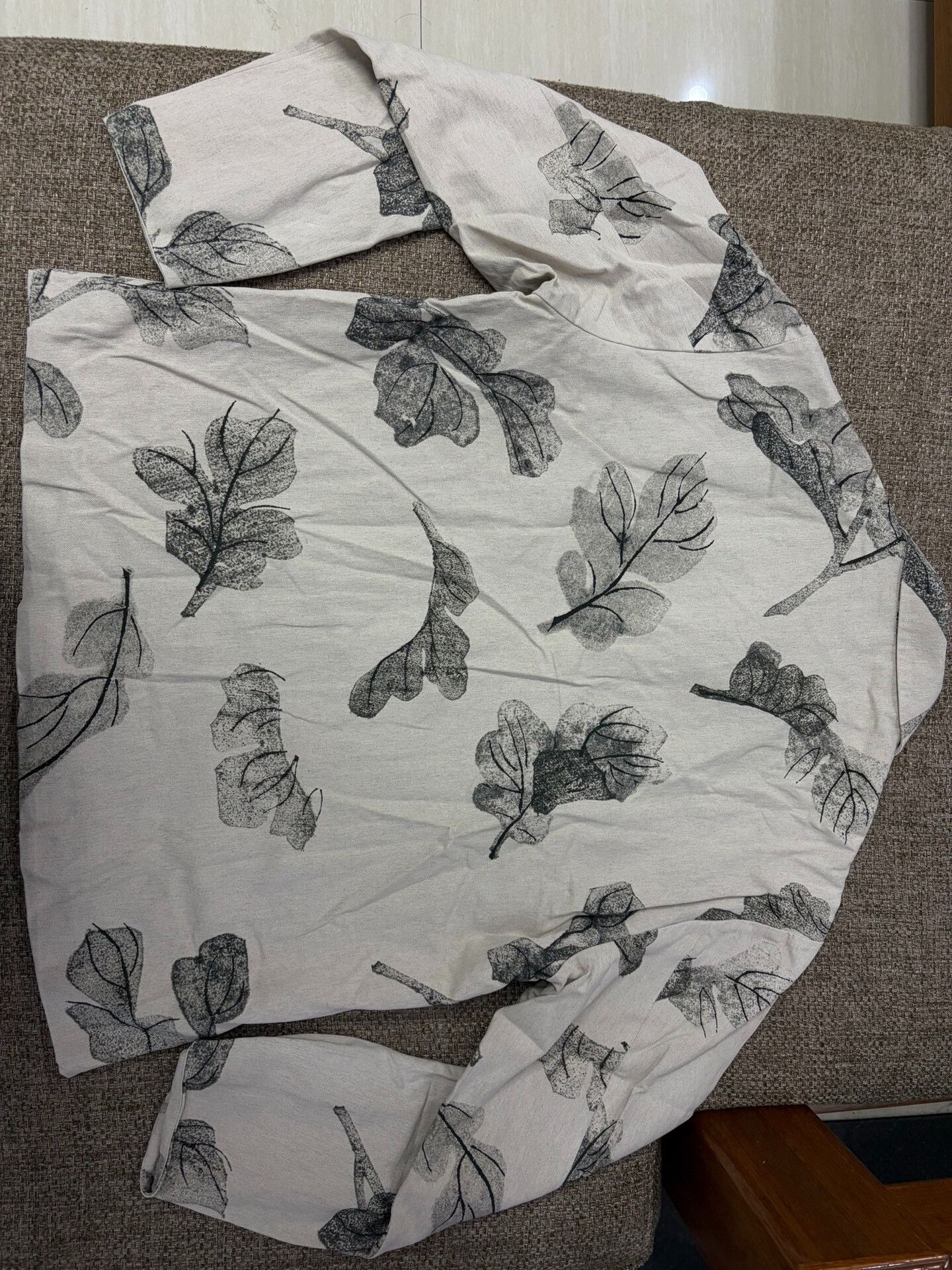 Saalt Studio SageSalt Cotton-Linen Ink Print Jacket Size US L / EU 52-54 / 3 - 2 Thumbnail