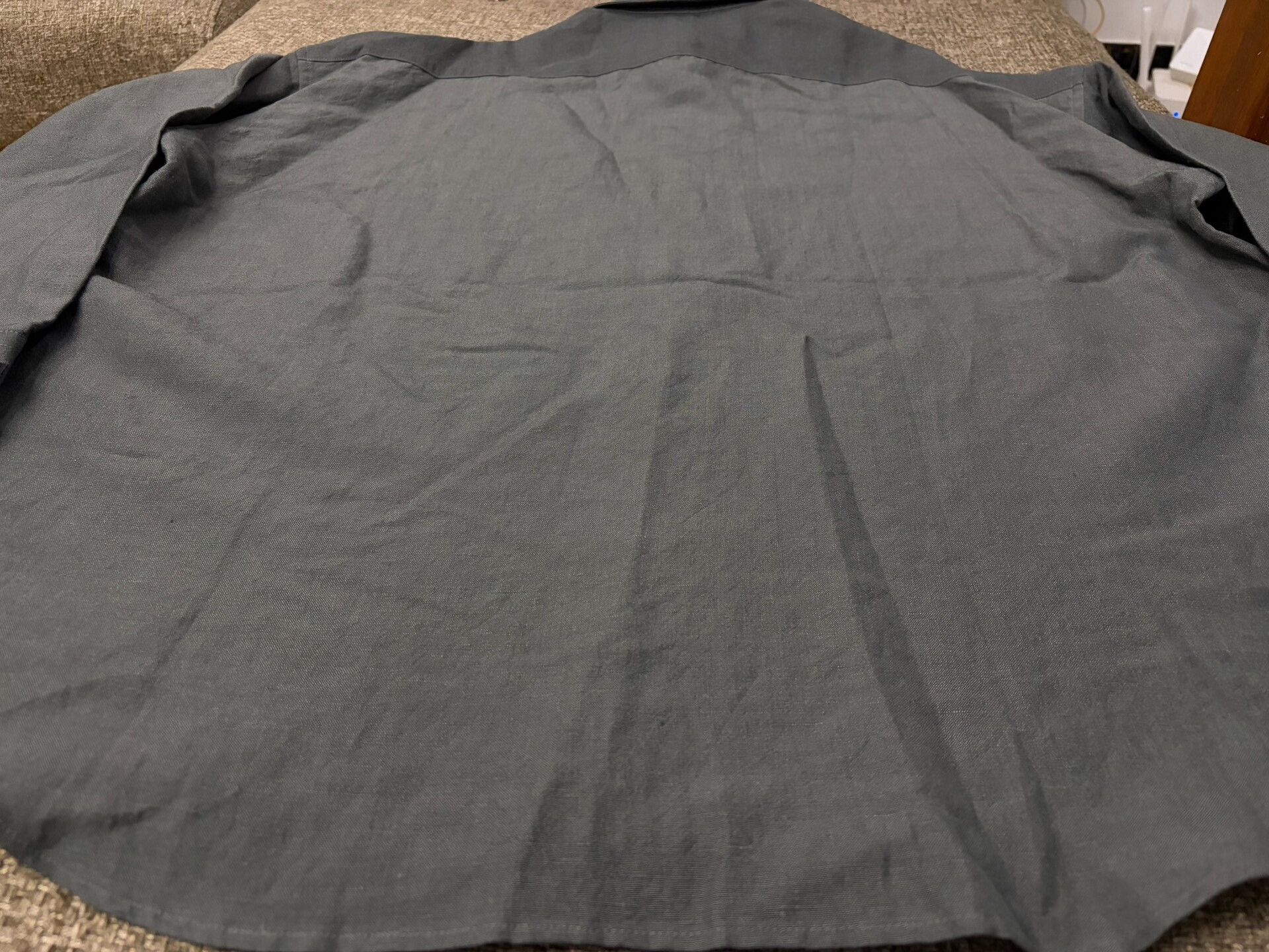 N.Hoolywood N.HOOLYWOOD Oversized Wool Casual Shirt Size US M / EU 48-50 / 2 - 6 Thumbnail