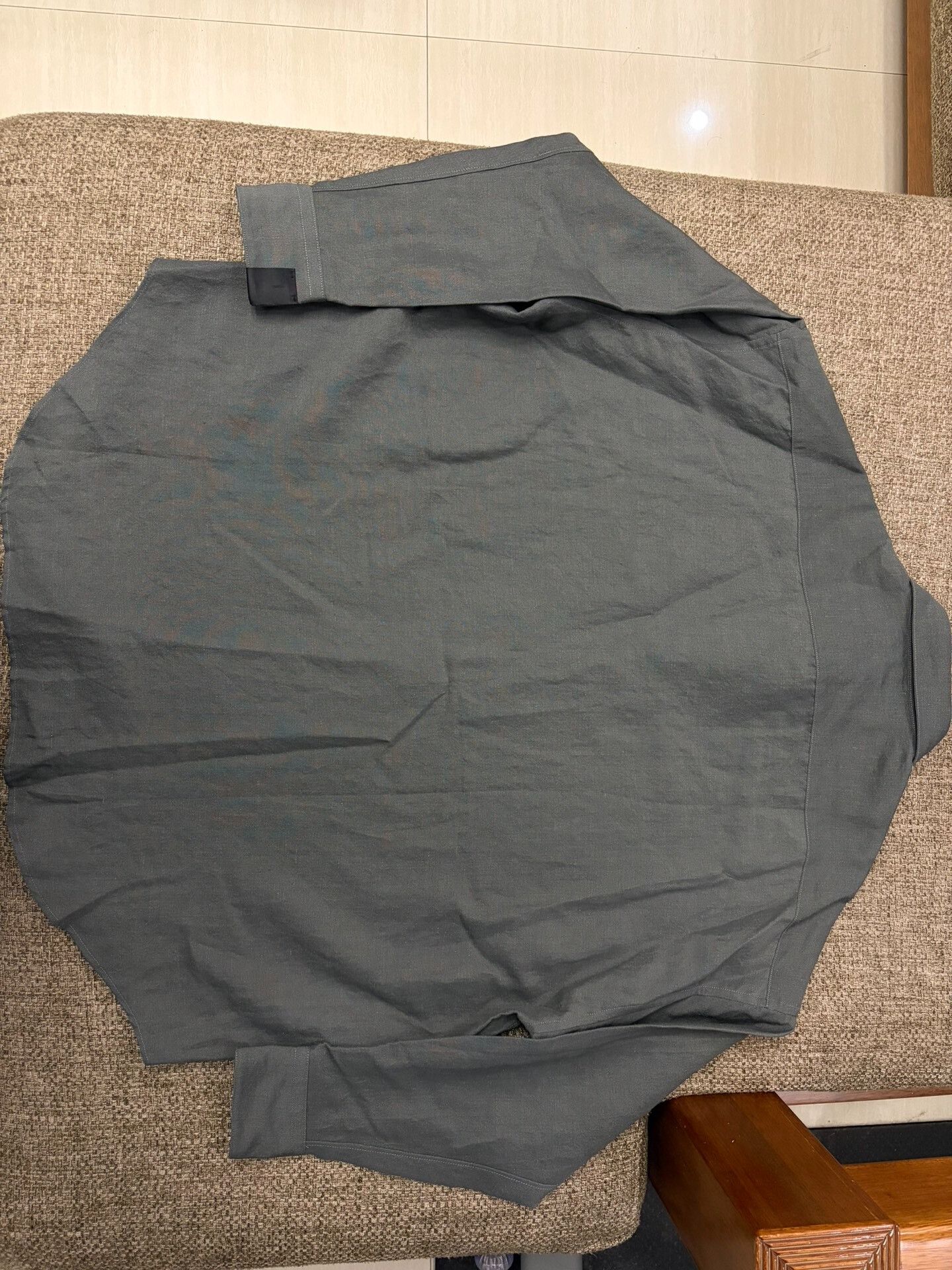 N.Hoolywood N.HOOLYWOOD Oversized Wool Casual Shirt Size US M / EU 48-50 / 2 - 2 Thumbnail