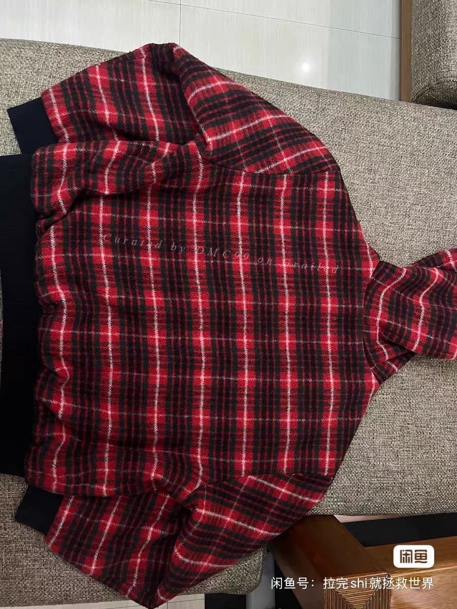 Supreme Supreme Plaid Wool Hooded Jacket Size XL / US 12-14 / IT 48-50 - 5 Thumbnail