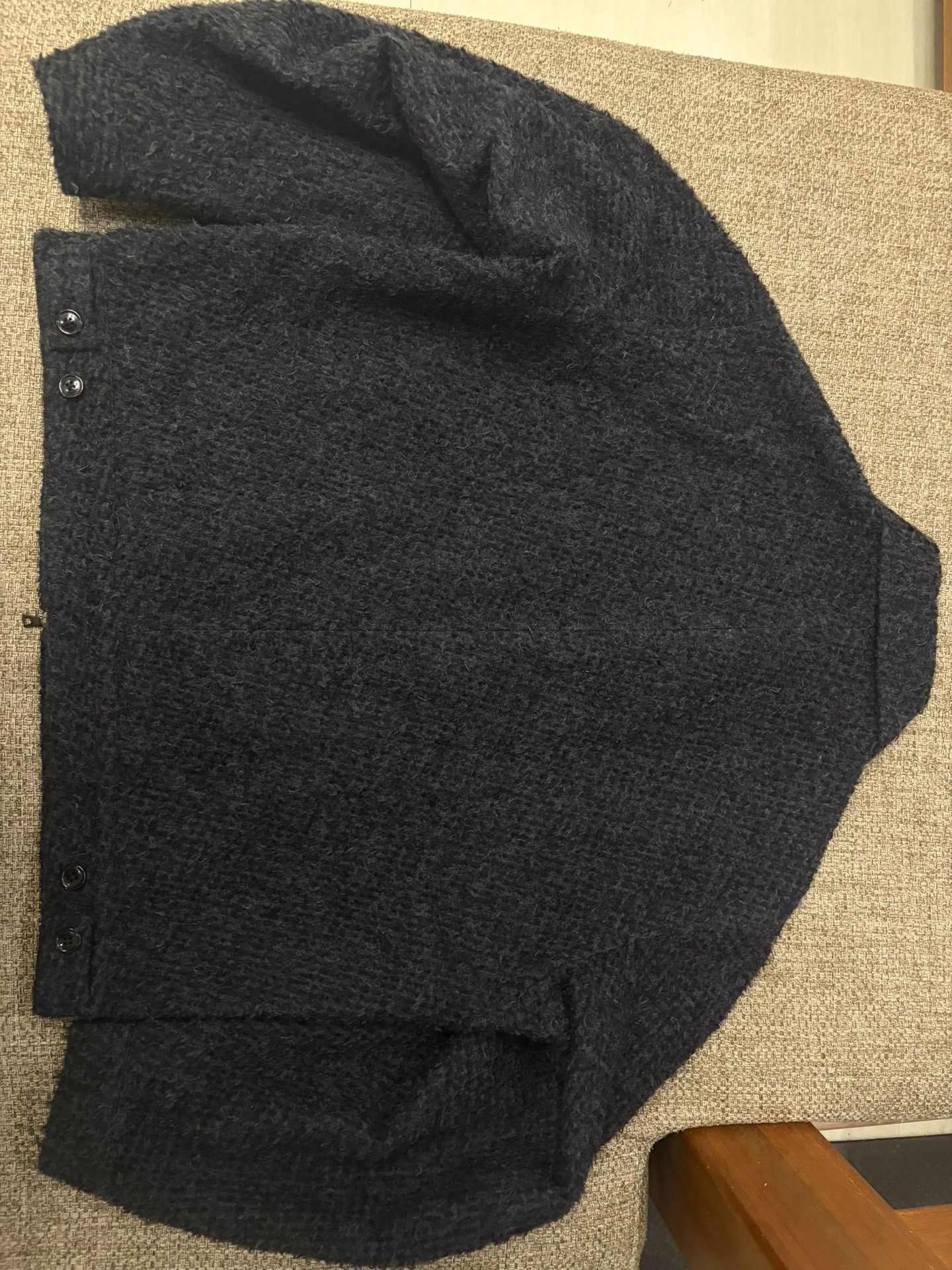 blurhms blurhms Wool Zip Brushed Jacket Size US M / EU 48-50 / 2 - 3 Thumbnail