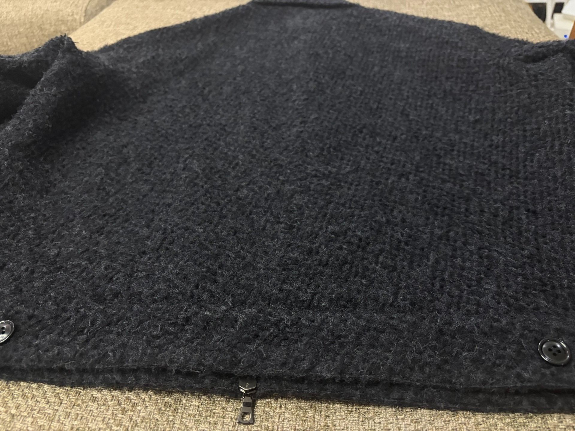 blurhms blurhms Wool Zip Brushed Jacket Size US M / EU 48-50 / 2 - 6 Thumbnail