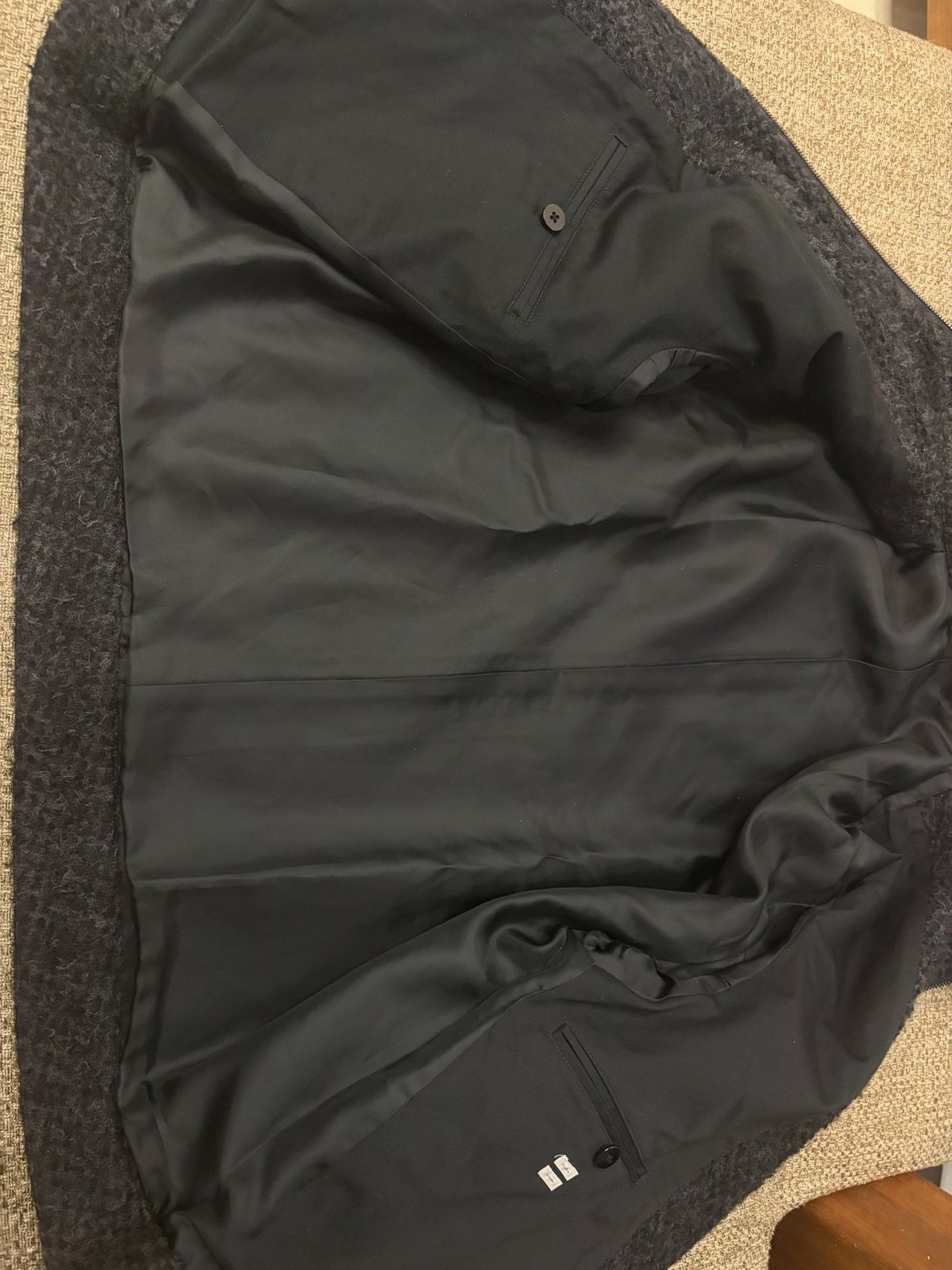 blurhms blurhms Wool Zip Brushed Jacket Size US M / EU 48-50 / 2 - 2 Thumbnail