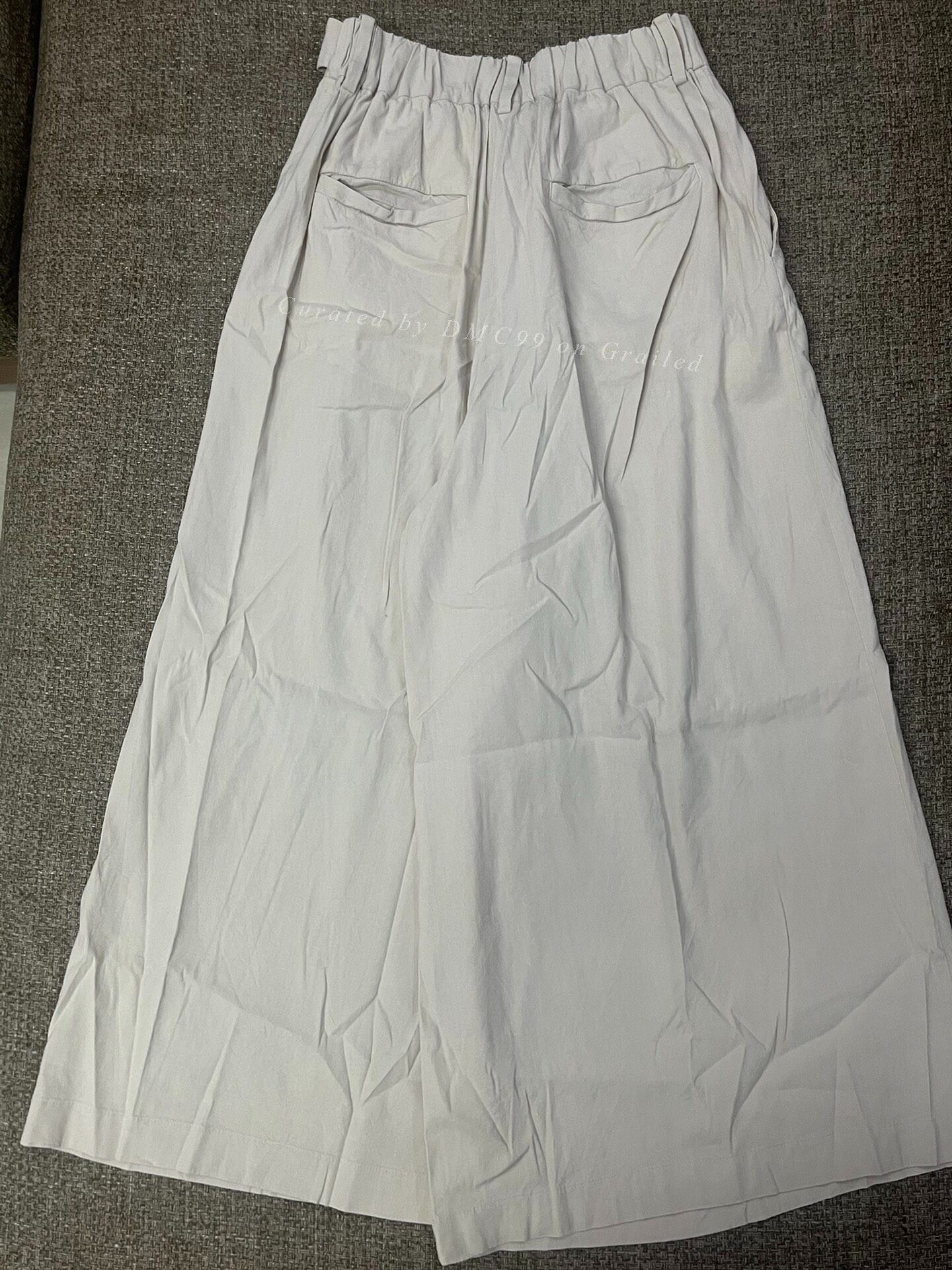 Other 1er Arrondissement 25SS Linen Blend Wide-Leg Pants Size 38" / US 16 / IT 52 - 2 Thumbnail