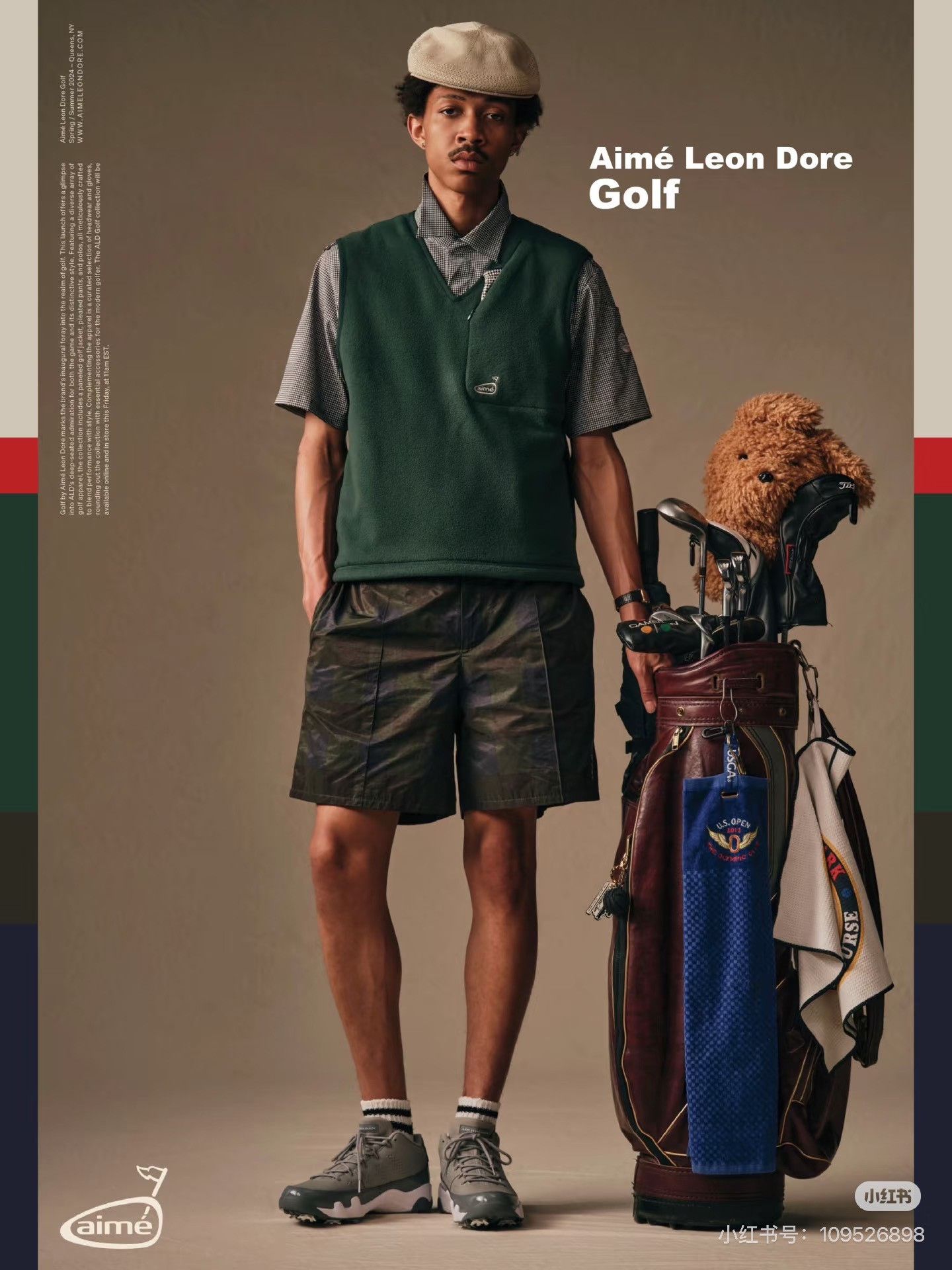 Aime Leon Dore Aimé Leon Dore Golf Fleece Vest Size US L / EU 52-54 / 3 - 7 Thumbnail