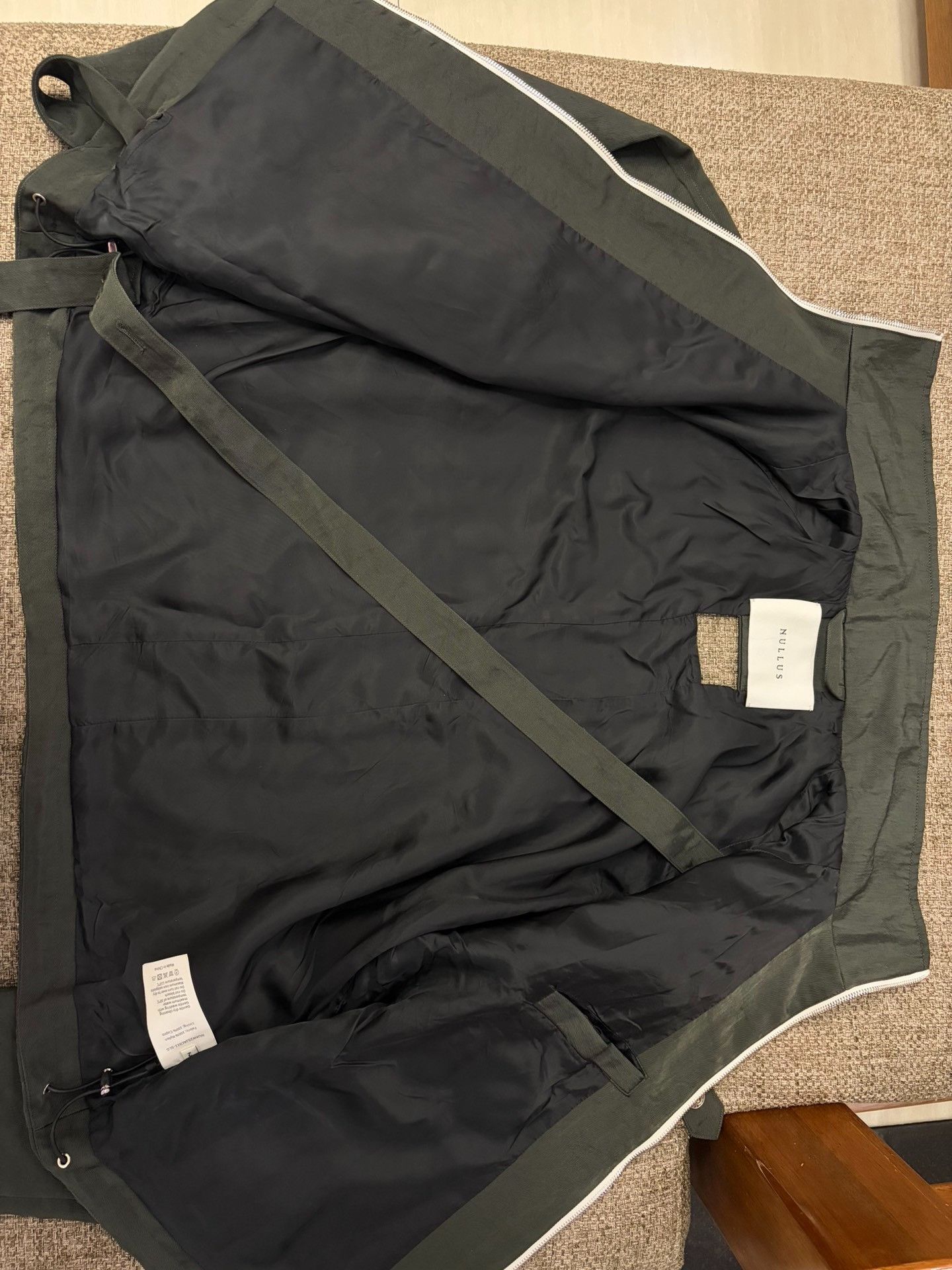 NILOS NULLUS 25AW Ribbon Washed Nylon Jacket Size US M / EU 48-50 / 2 - 2 Thumbnail