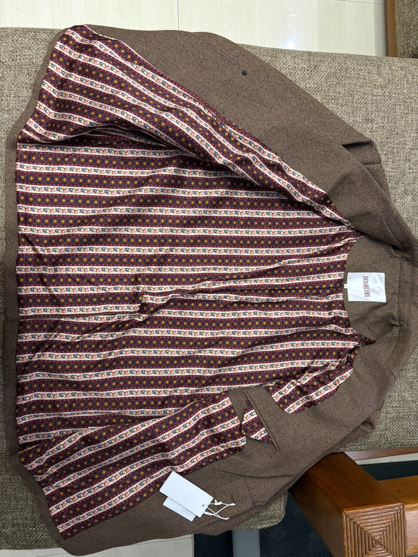 Other DOUBLURE 24SS Regular Shoulder Blazer Size US M / EU 48-50 / 2 - 3 Thumbnail