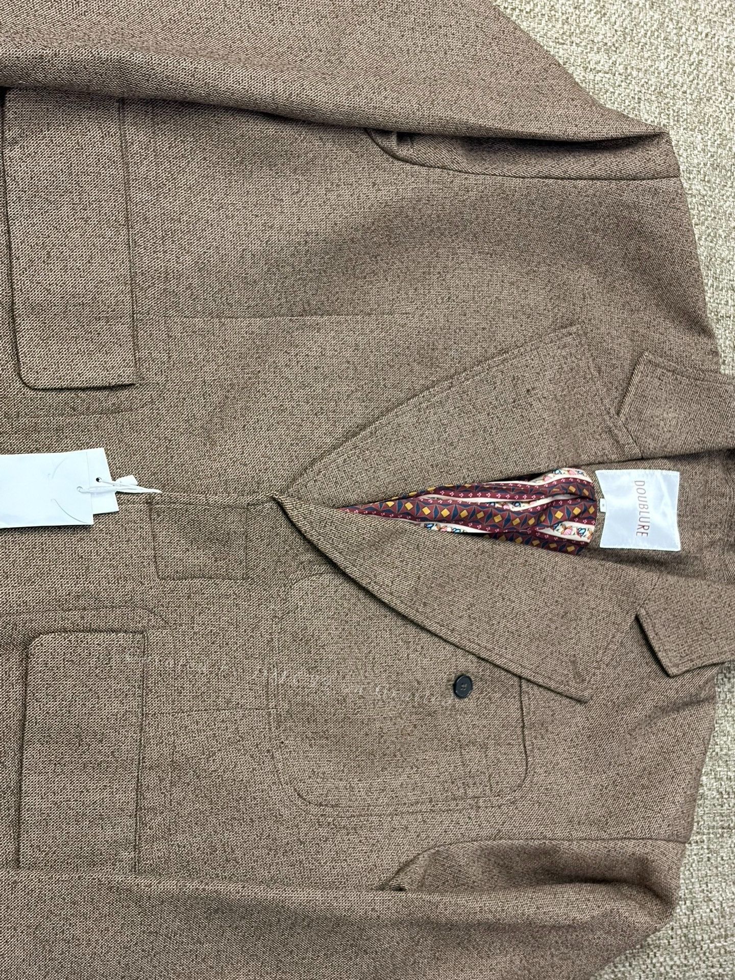 Other DOUBLURE 24SS Regular Shoulder Blazer Size US M / EU 48-50 / 2 - 6 Thumbnail