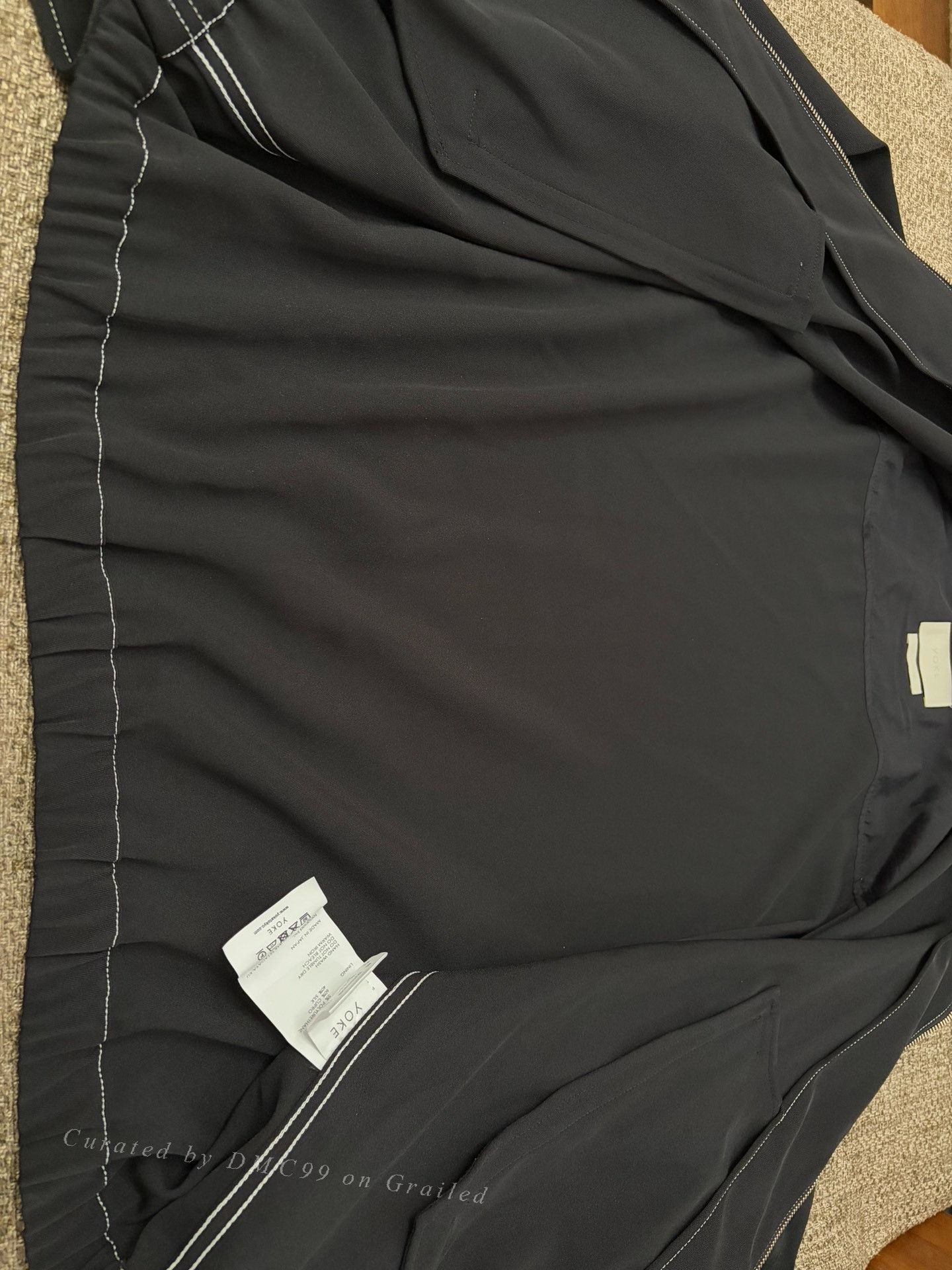 YOKE Yoke 25ss Front Zip Short Blouson Size US XL / EU 56 / 4 - 2 Thumbnail