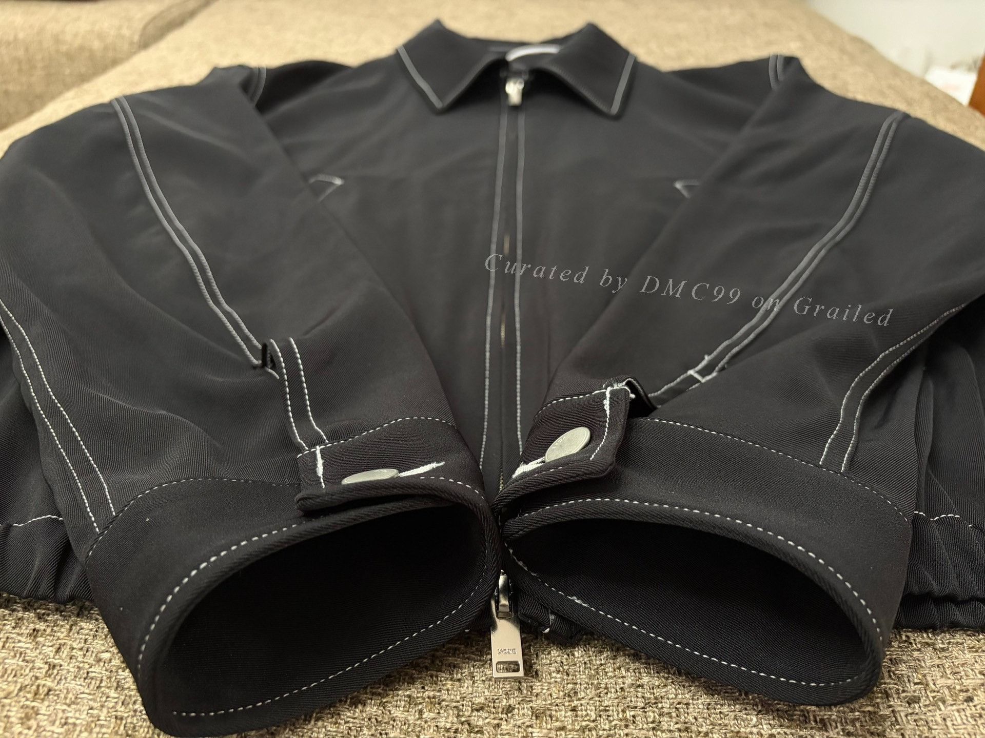 YOKE Yoke 25ss Front Zip Short Blouson Size US XL / EU 56 / 4 - 5 Thumbnail