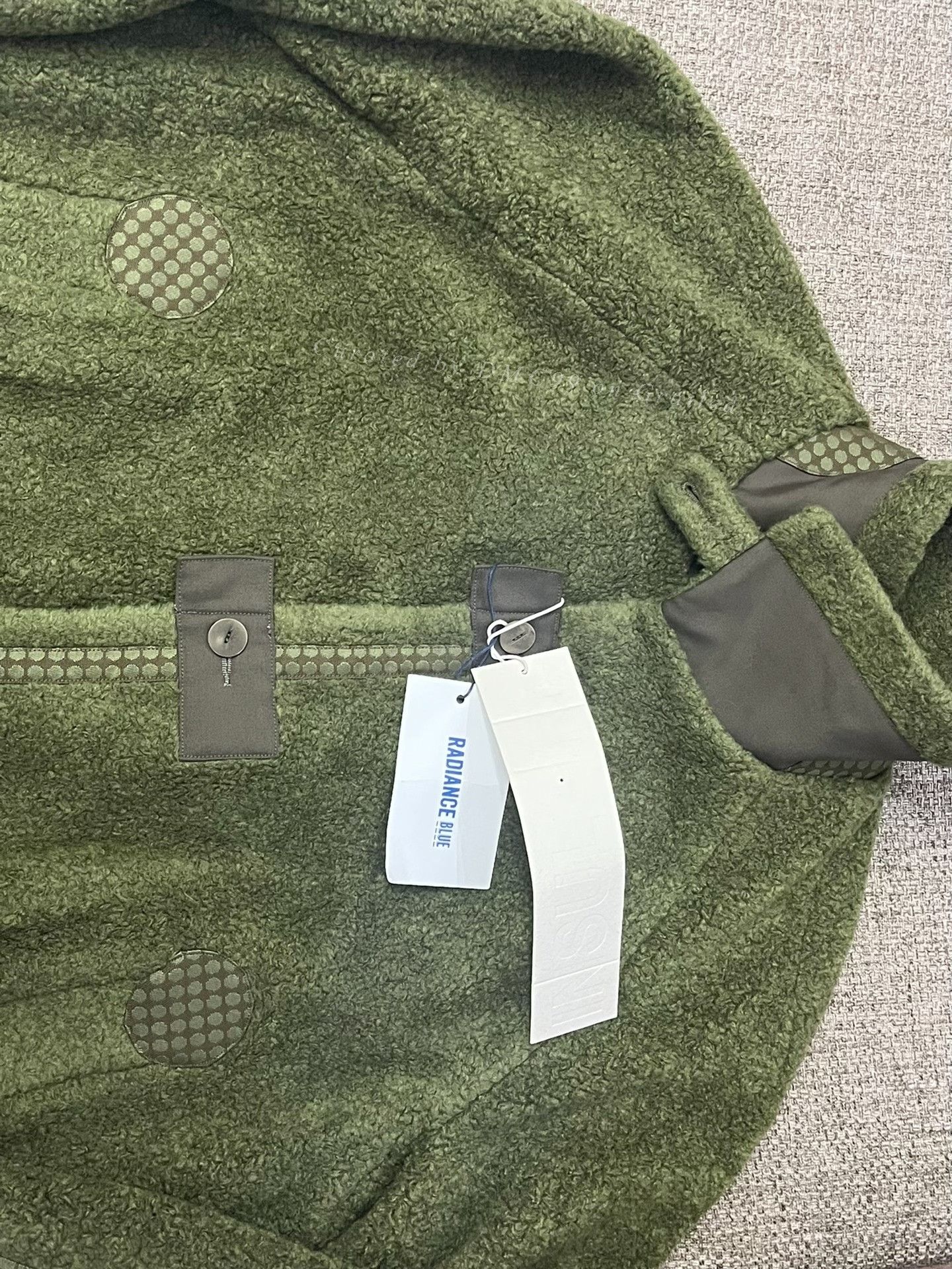 House Of The Very Islands INSULAiRE Moss Wool Fleece Jacket Size US XL / EU 56 / 4 - 4 Thumbnail
