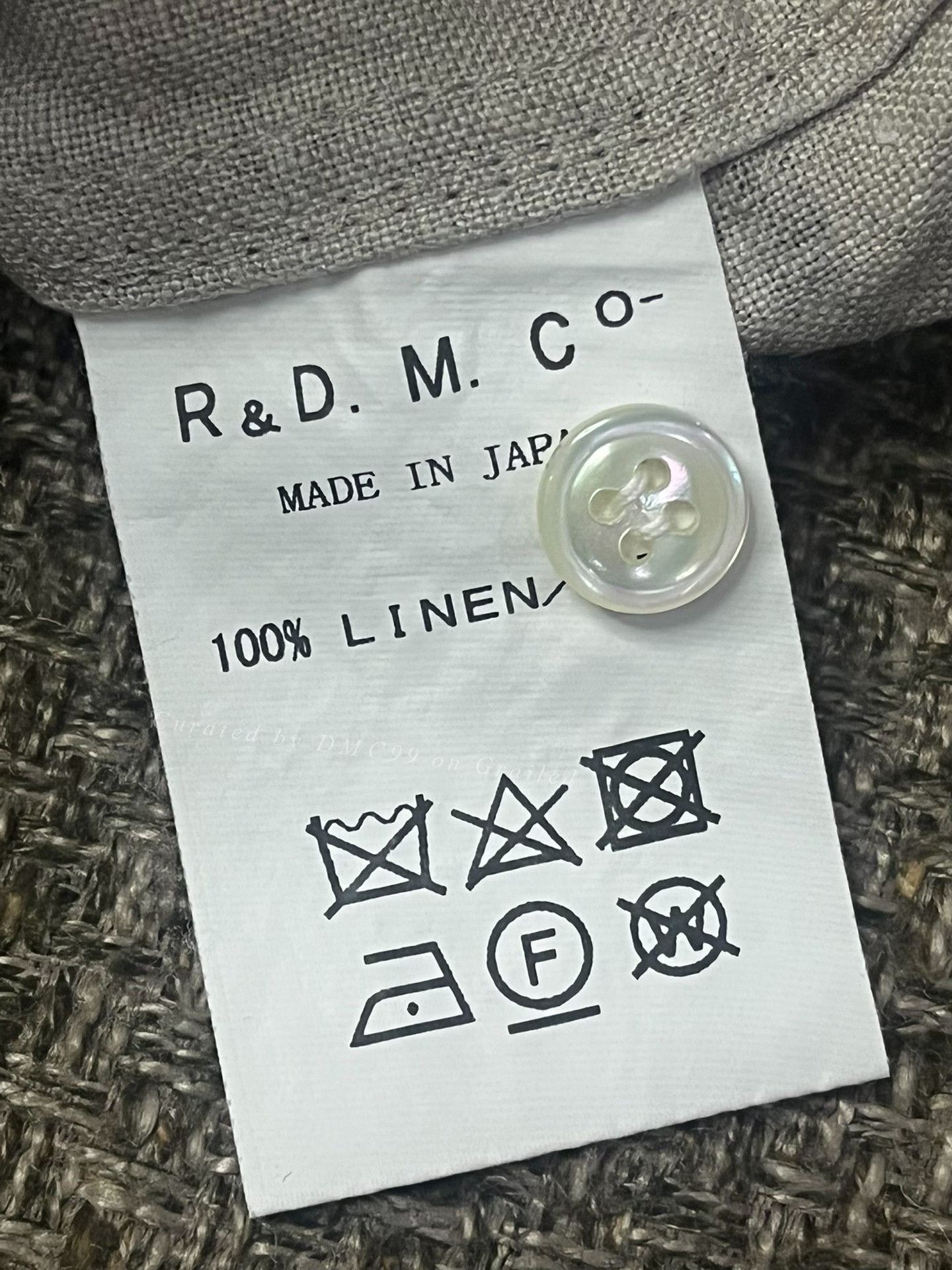Other R&D.M.Co Playful Print Linen Shirt Size US M / EU 48-50 / 2 - 8 Thumbnail