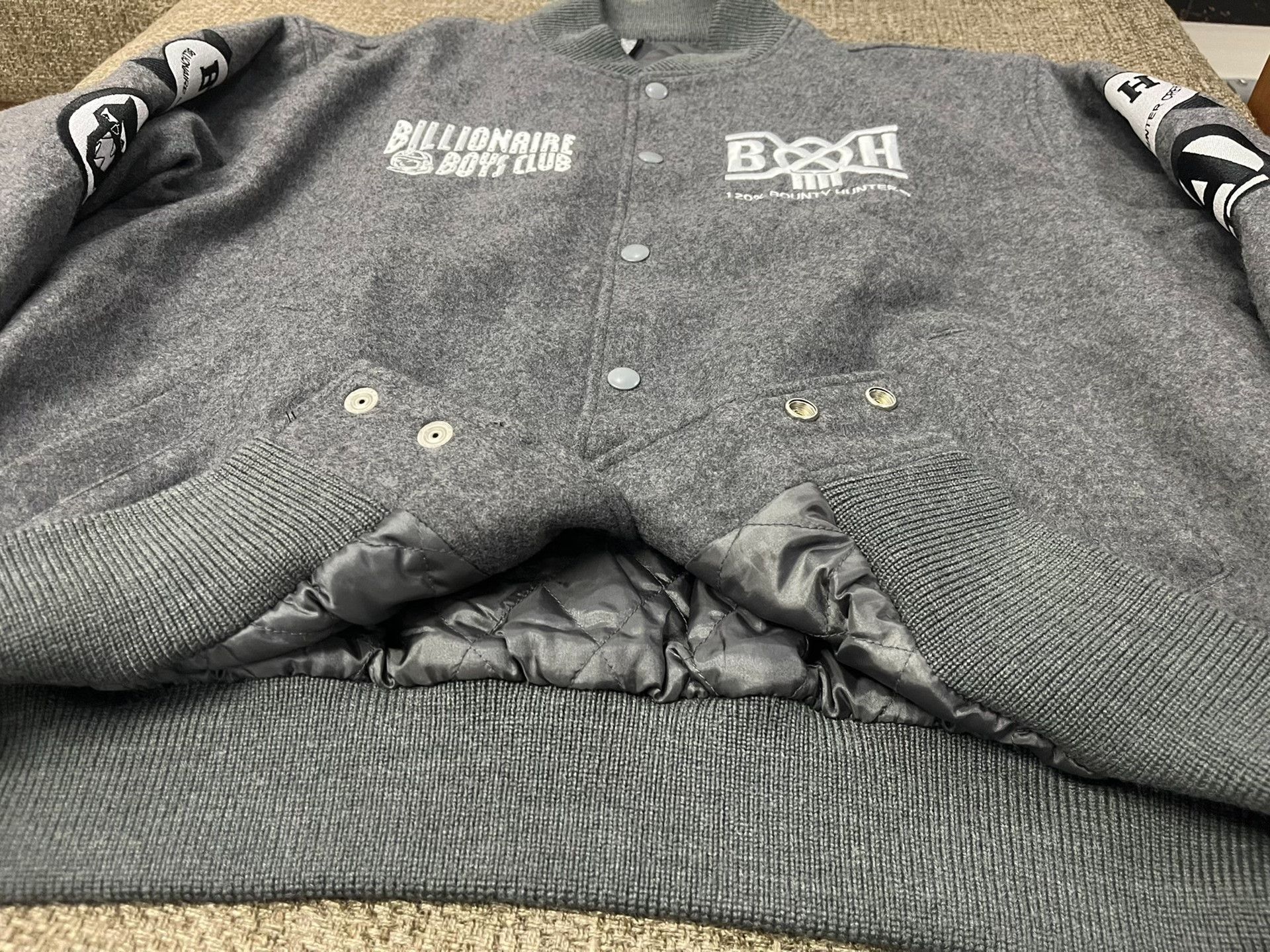 Billionaire Boys Club Bounty Hunter x BBC Embroidered Wool Jacket Size US L / EU 52-54 / 3 - 4 Thumbnail