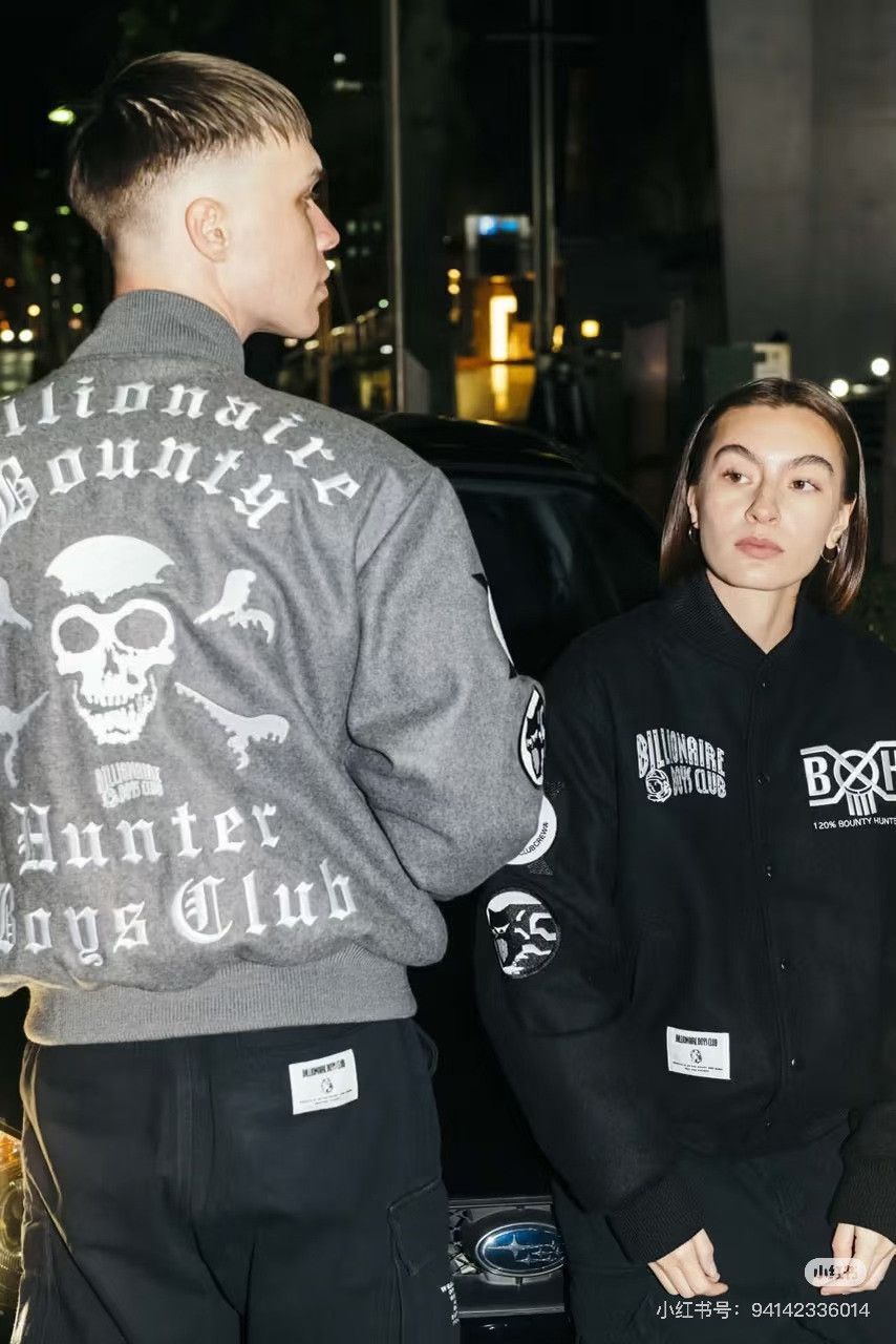 Billionaire Boys Club Bounty Hunter x BBC Embroidered Wool Jacket Size US L / EU 52-54 / 3 - 9 Thumbnail