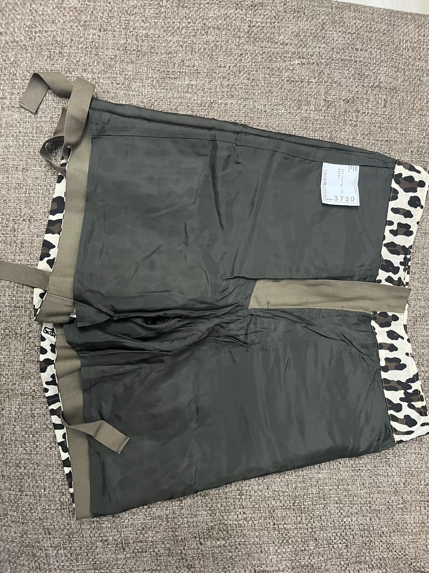 Sacai Sacai 25SS Leopard Cargo Shorts Size US 26 / EU 42 - 5 Thumbnail