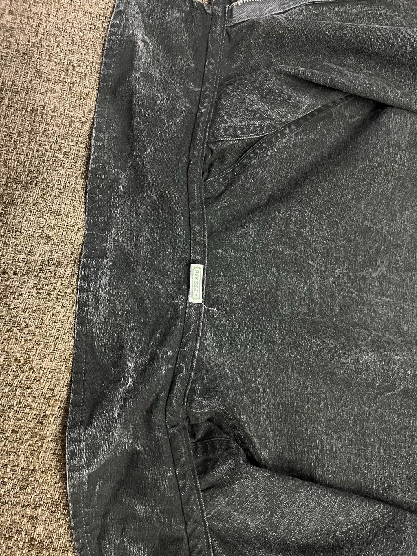 A.PRESSE A.presse 25ss Black Washed Safari Jacket Size US L / EU 52-54 / 3 - 7 Thumbnail