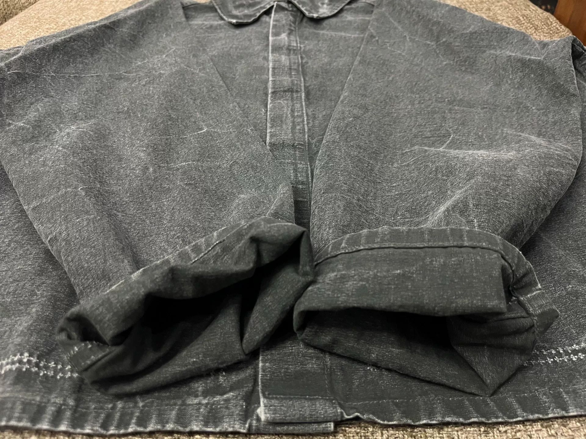 A.PRESSE A.presse 25ss Black Washed Safari Jacket Size US L / EU 52-54 / 3 - 4 Thumbnail