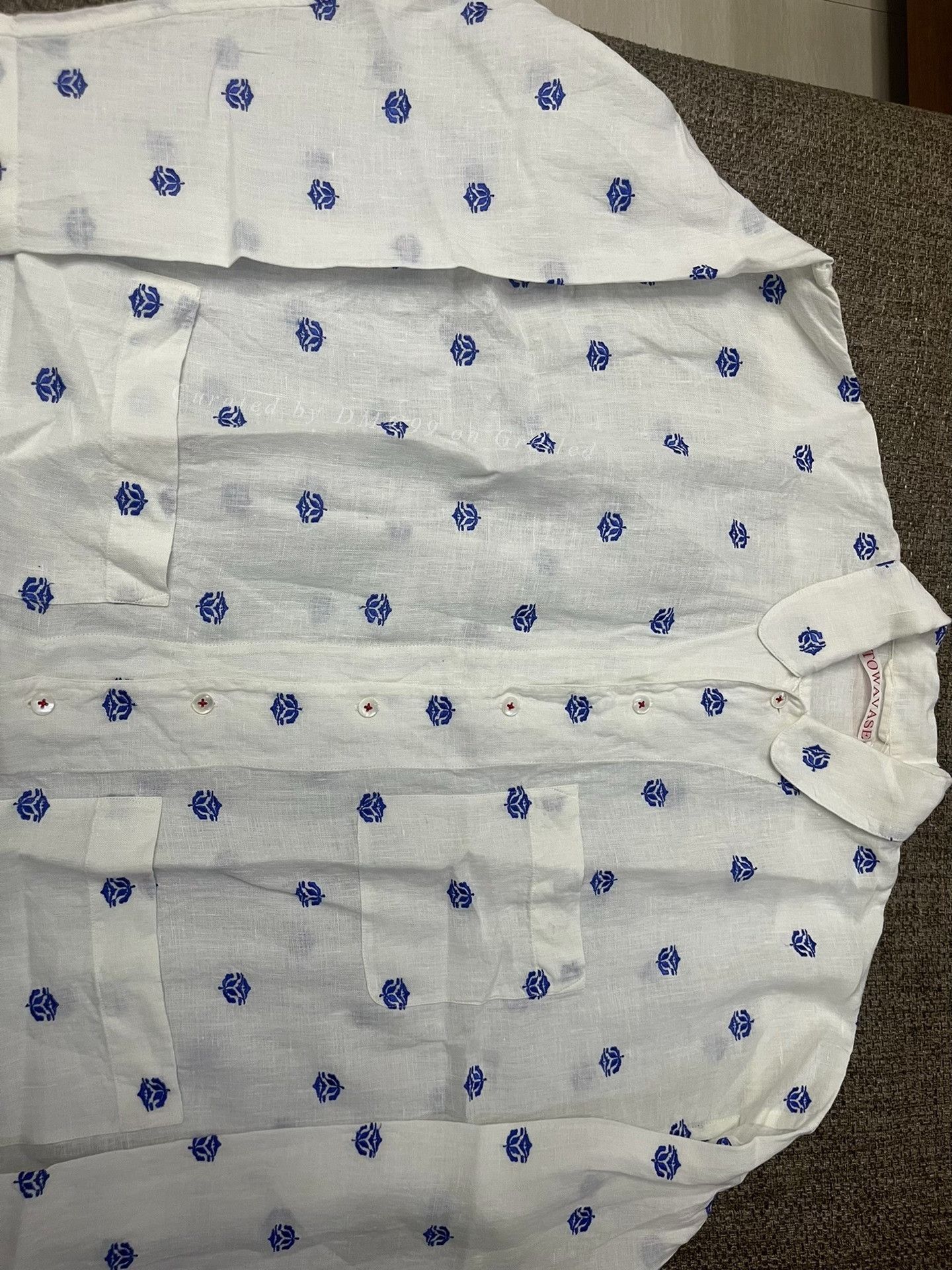 Other TOWAVASE 25SS Embroidered Linen Shirt Jacket Size M / US 6-8 / IT 42-44 - 3 Thumbnail