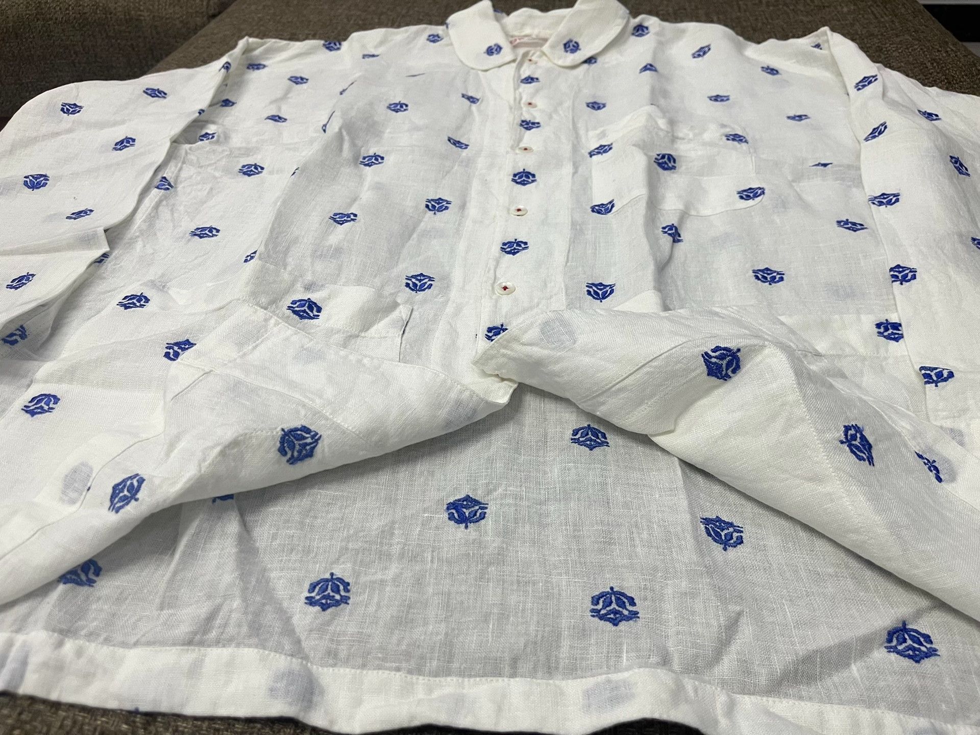Other TOWAVASE 25SS Embroidered Linen Shirt Jacket Size M / US 6-8 / IT 42-44 - 4 Thumbnail