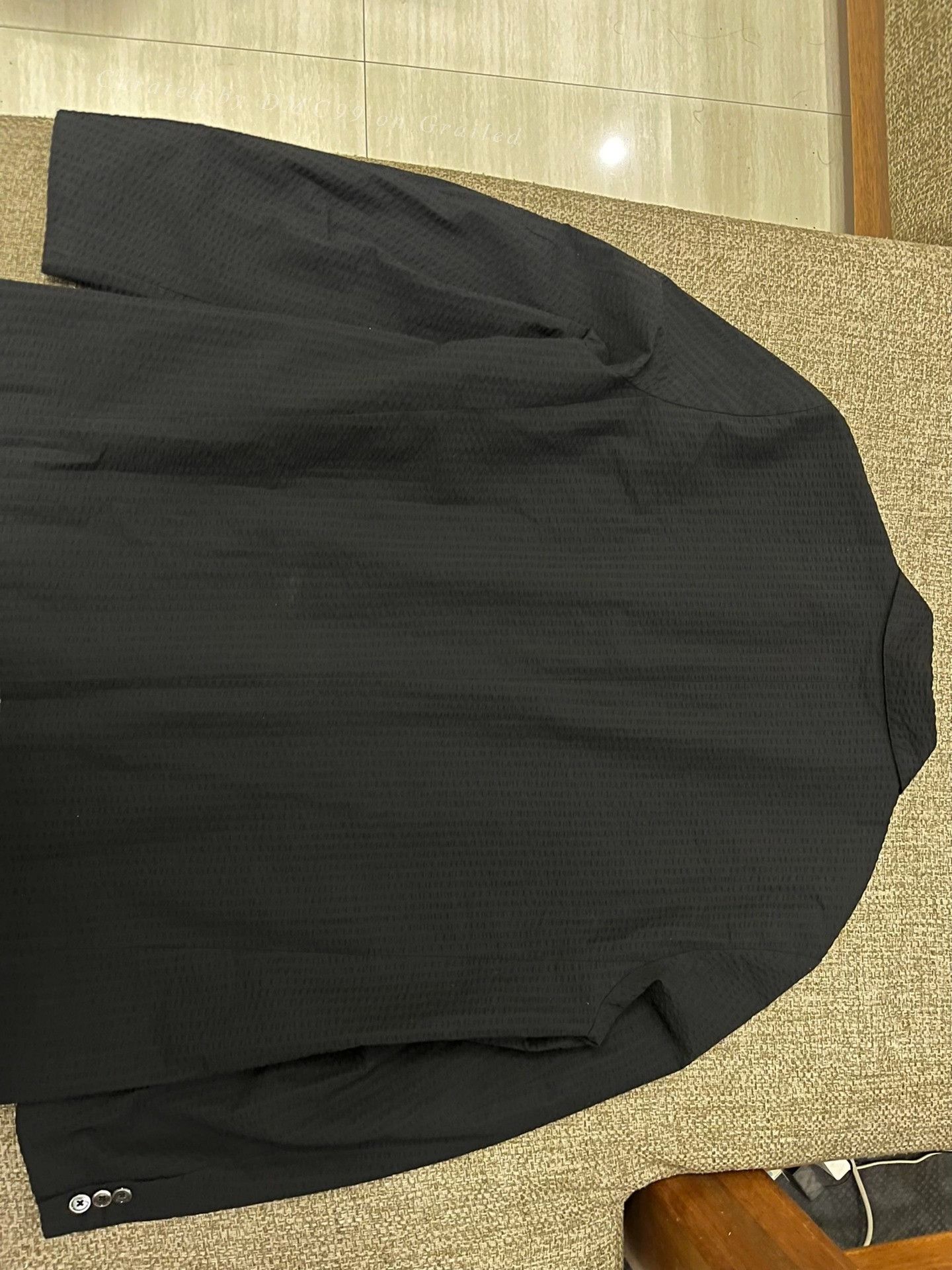 Stussy Stussy Seersucker Casual Drop-Shoulder Blazer Size US L / EU 52-54 / 3 - 3 Thumbnail