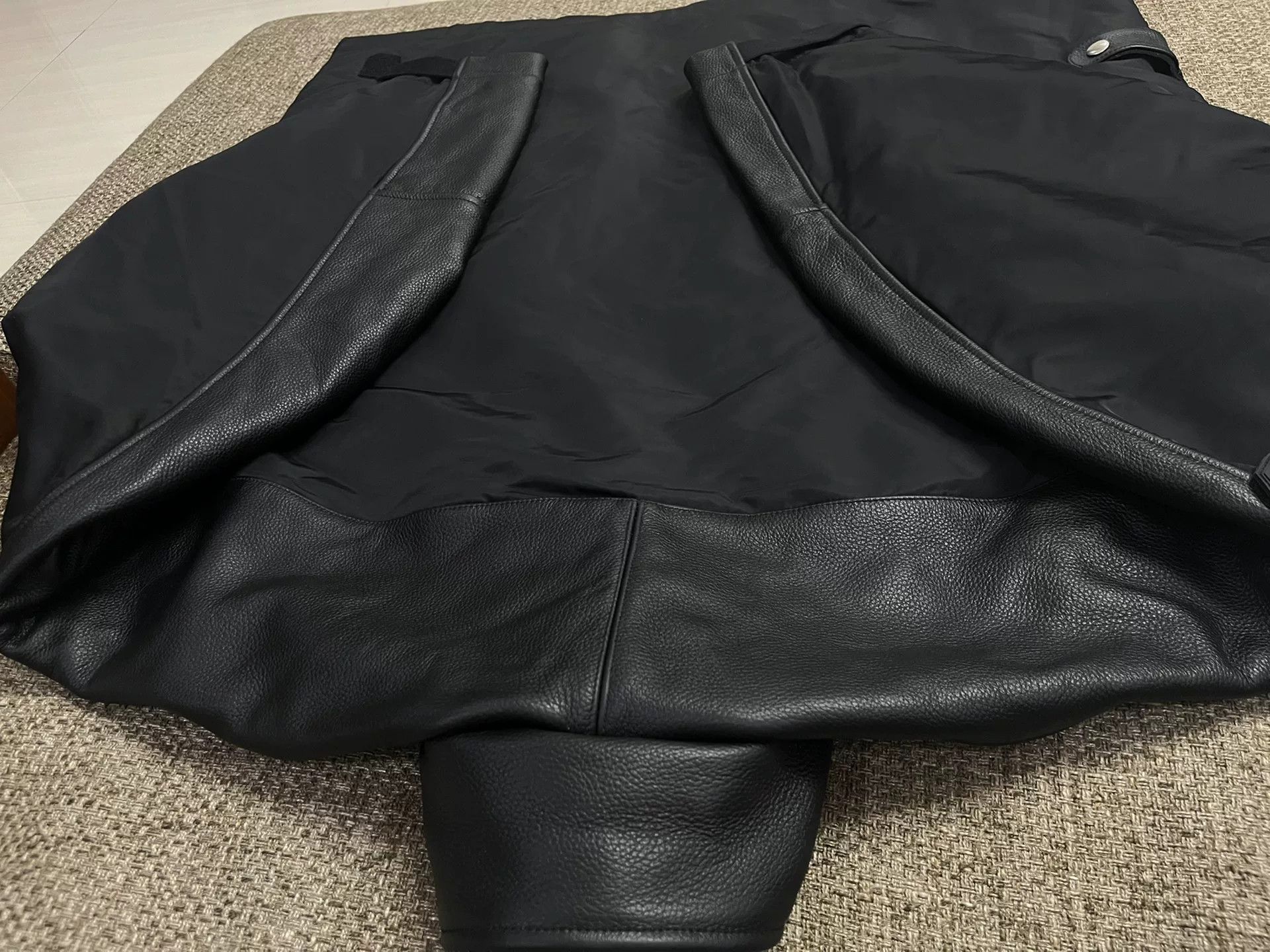 PHINGERIN Phingerin 24AW Part Leather Trucker Jacket Size US XL / EU 56 / 4 - 7 Thumbnail