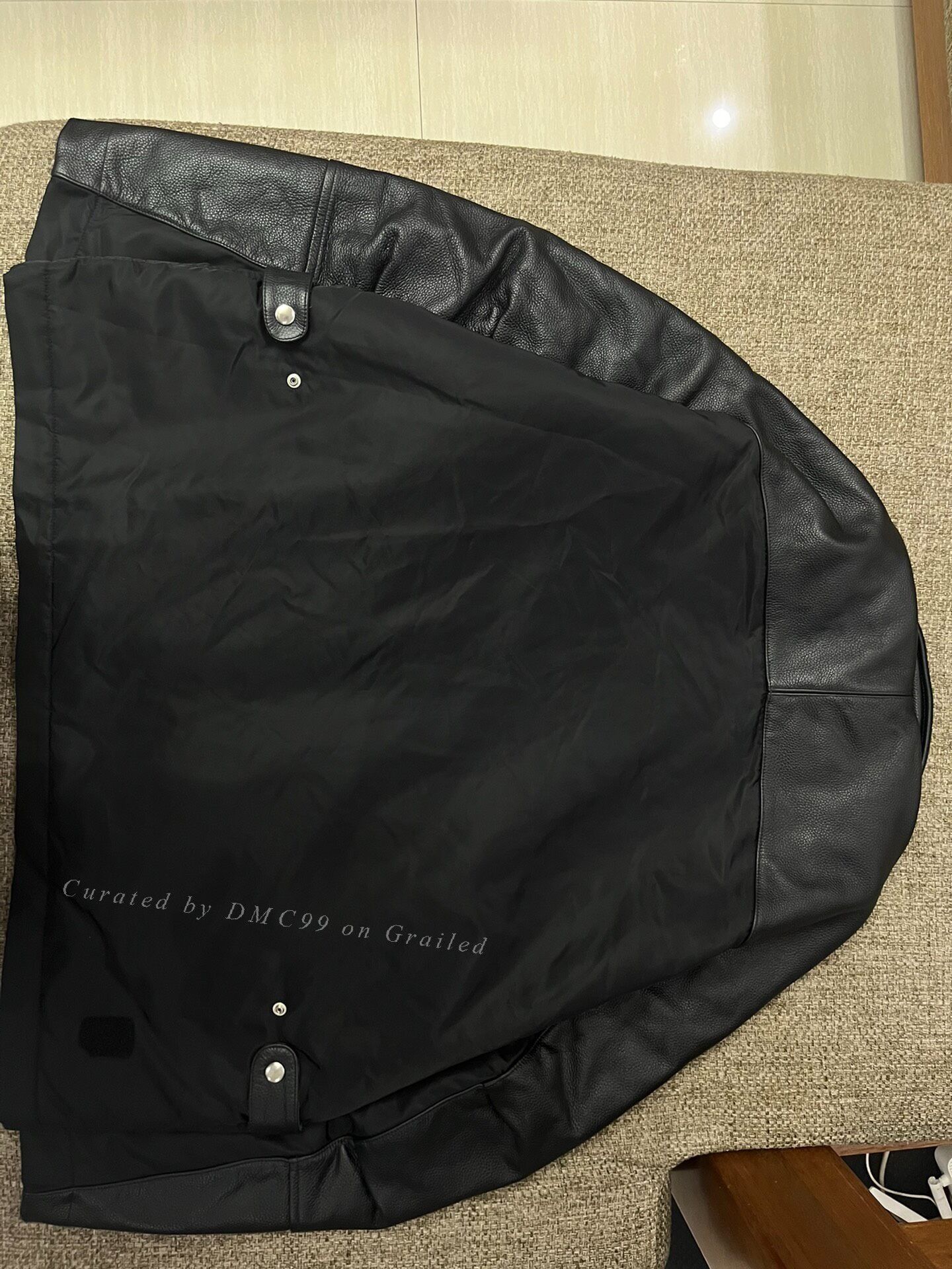 PHINGERIN Phingerin 24AW Part Leather Trucker Jacket Size US XL / EU 56 / 4 - 4 Thumbnail