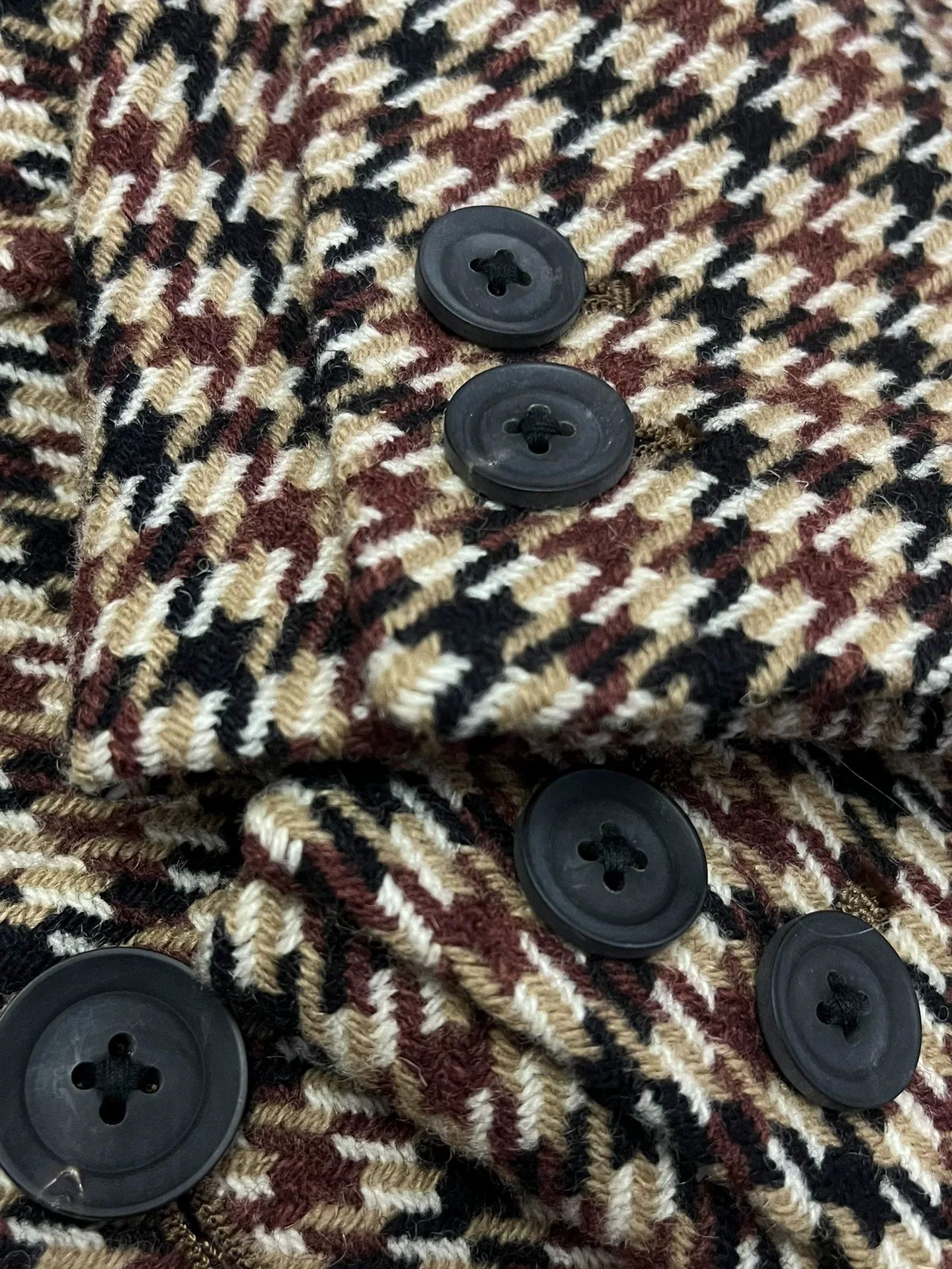 Kolor Kolor Wool Houndstooth Deconstructed Blazer Size US M / EU 48-50 / 2 - 6 Thumbnail