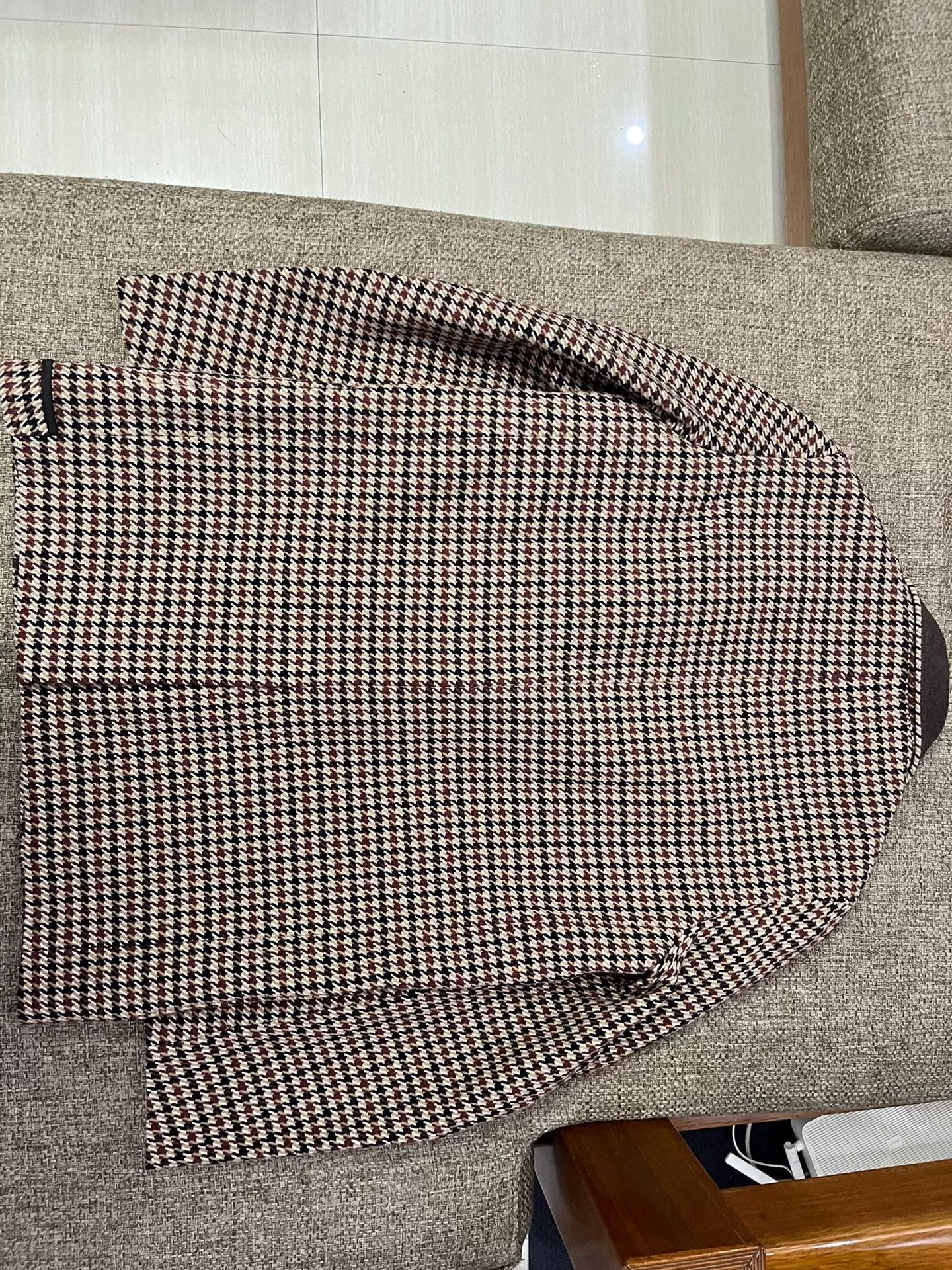 Kolor Kolor Wool Houndstooth Deconstructed Blazer Size US M / EU 48-50 / 2 - 3 Thumbnail