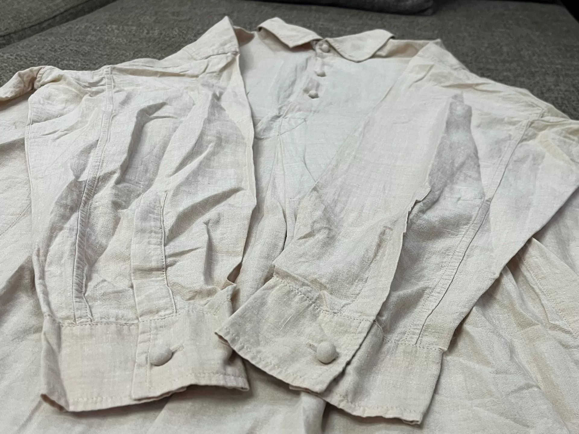 Other Khadi and Co. Handmade Cotton Shirt Dress Size S / US 4 / IT 40 - 5 Thumbnail