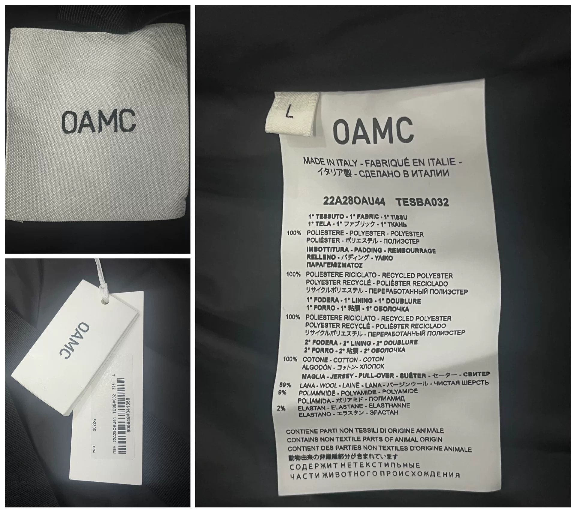 Other OAMC Hooded Eco High-Puff Down Jacket Size US L / EU 52-54 / 3 - 7 Thumbnail