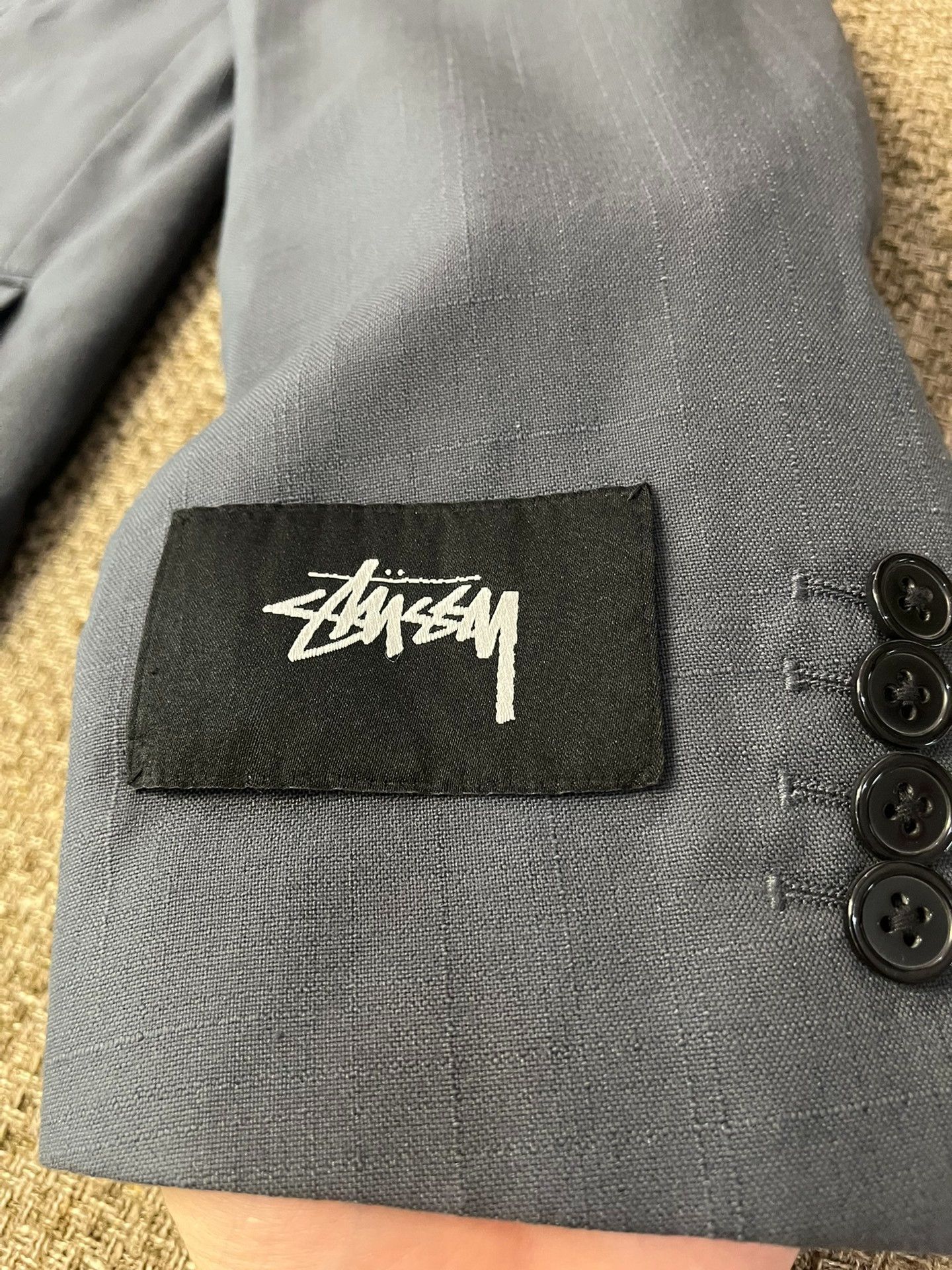 Stussy Stussy x NO VACANCY INN Double-Breasted Blazer Size US S / EU 44-46 / 1 - 5 Thumbnail