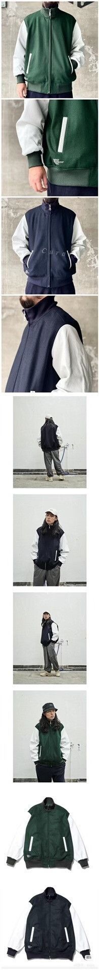 Other FreshService 22AW Leather Sleeve Wool Varsity Jacket Size US L / EU 52-54 / 3 - 8 Thumbnail