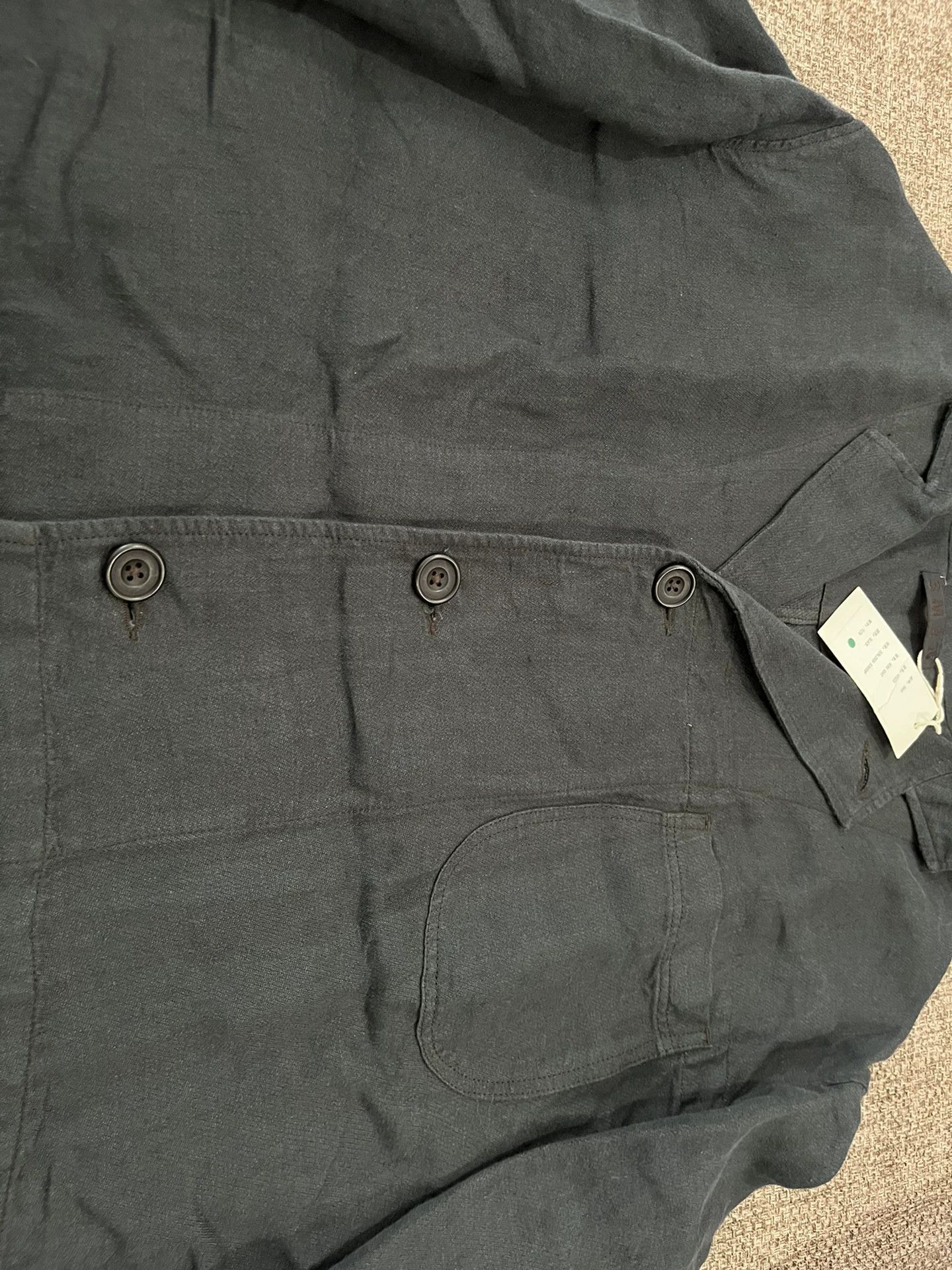 3MAN 3MAN Linen Work Coat Trench Size US M / EU 48-50 / 2 - 7 Thumbnail