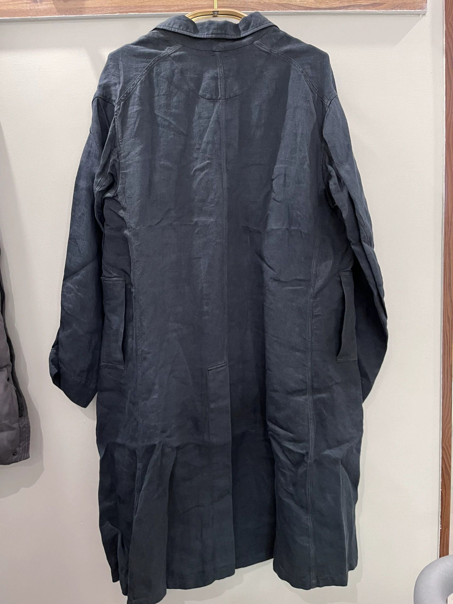 3MAN 3MAN Linen Work Coat Trench Size US M / EU 48-50 / 2 - 2 Thumbnail