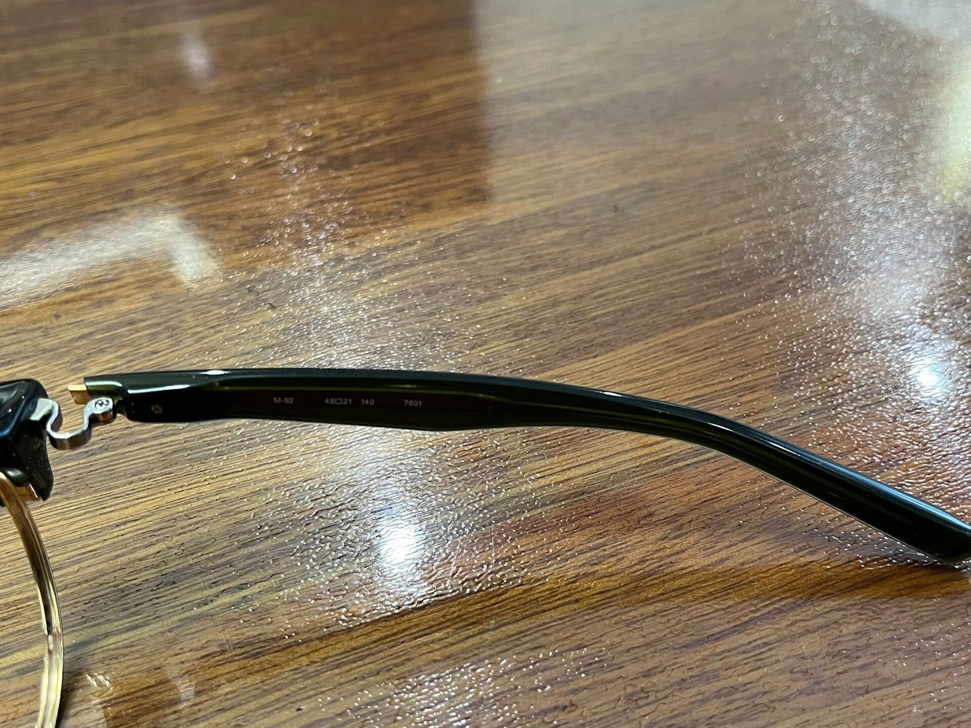 Other Four Nines 999.9 23 M-92 Japanese Handmade Eyeglasses Size ONE SIZE - 3 Thumbnail