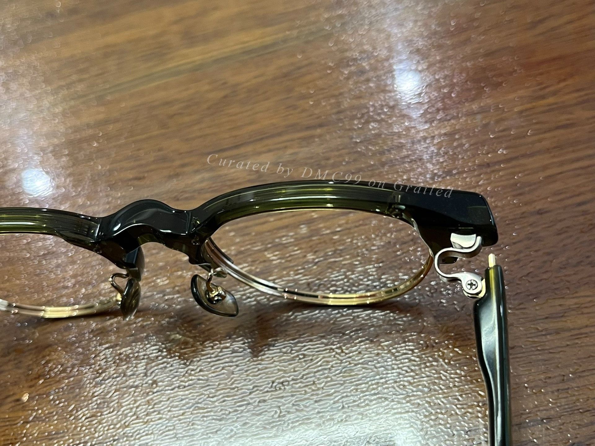 Other Four Nines 999.9 23 M-92 Japanese Handmade Eyeglasses Size ONE SIZE - 5 Thumbnail