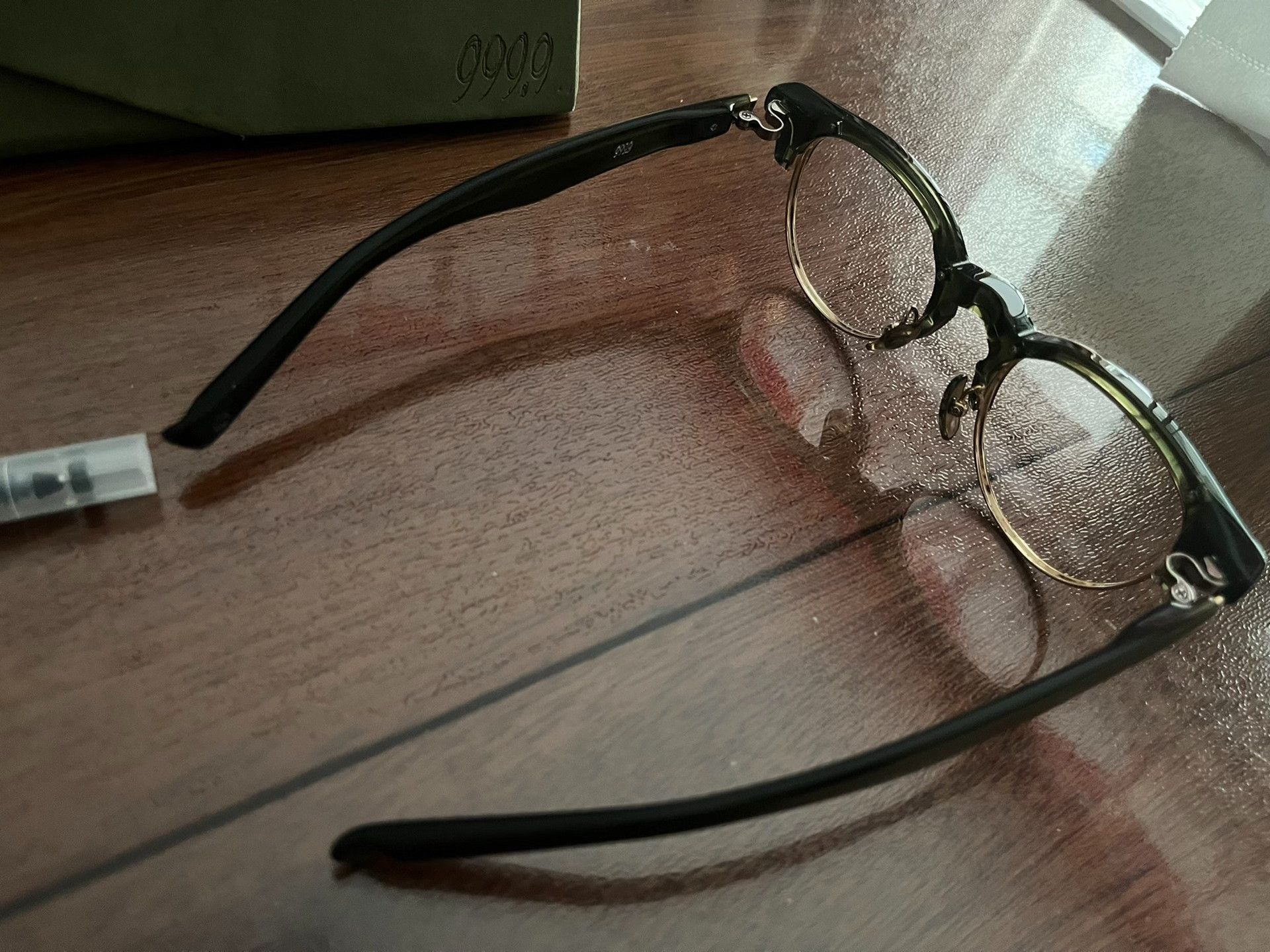 Other Four Nines 999.9 23 M-92 Japanese Handmade Eyeglasses Size ONE SIZE - 8 Thumbnail