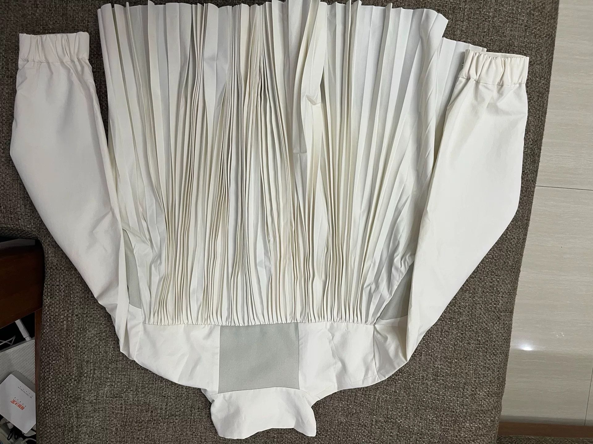 Sacai Sacai 23FW Pleated Back Utility Jacket Size 22" - 2 Thumbnail