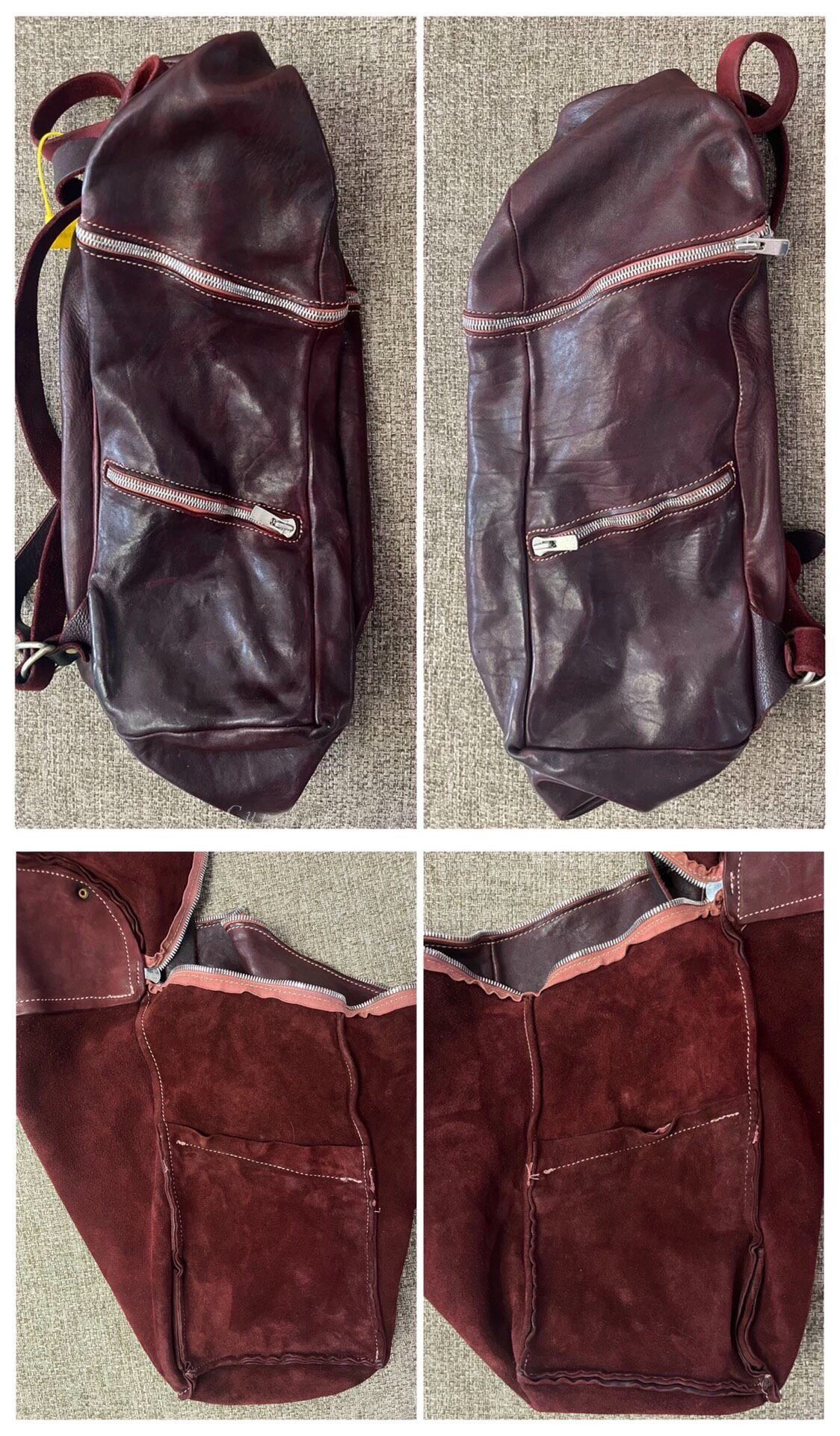 Guidi Guidi DBP08 Large Horse Leather Travel Backpack Size ONE SIZE - 8 Thumbnail