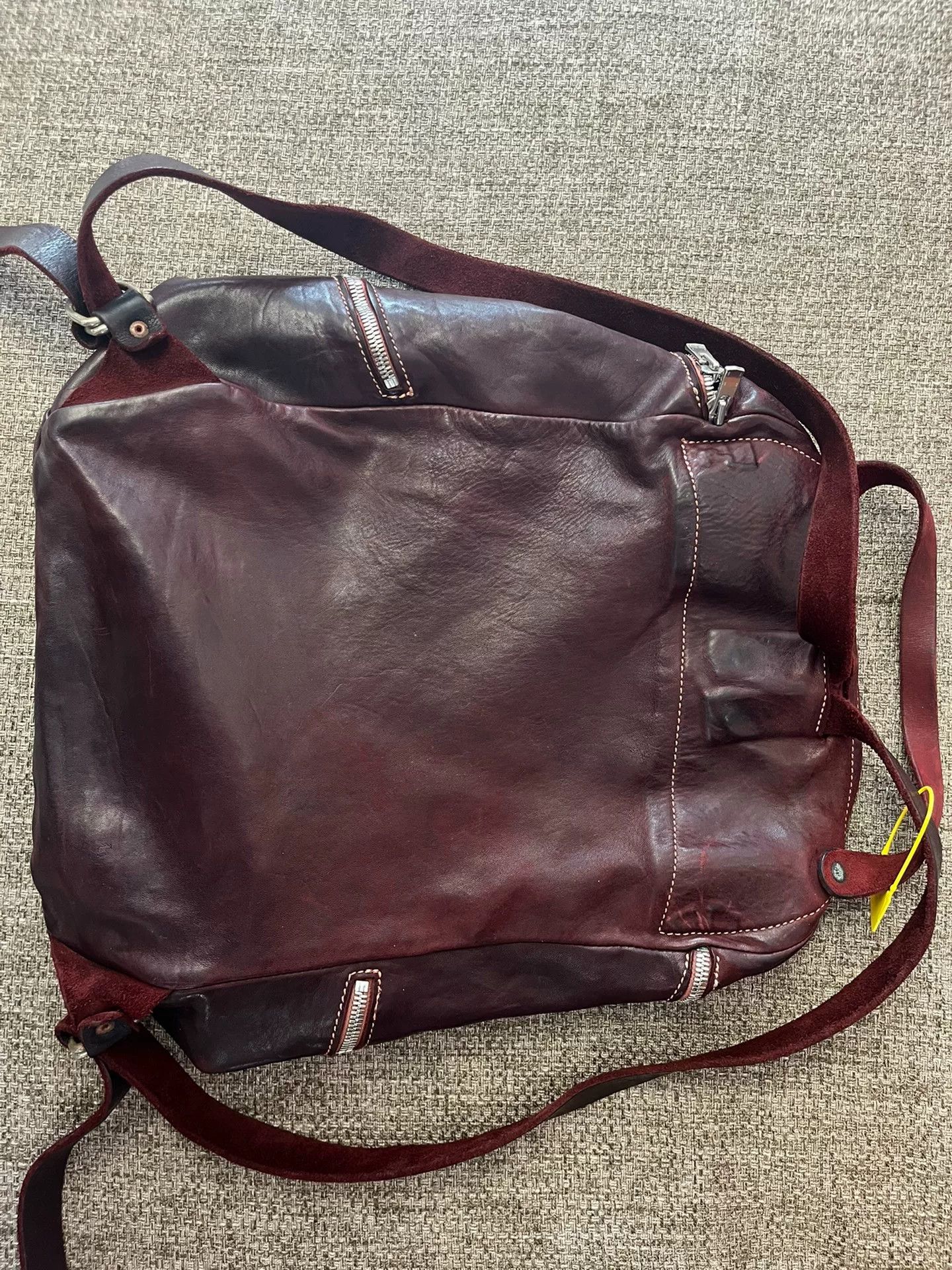 Guidi Guidi DBP08 Large Horse Leather Travel Backpack Size ONE SIZE - 3 Thumbnail